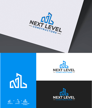 Logo Design by Zaid Al Faqih for Next Level Constructors | Design #34571957