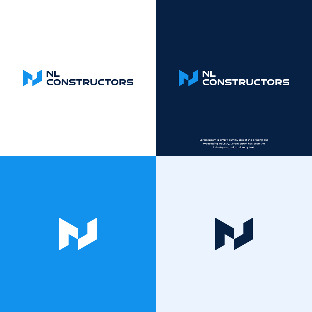 Diseño de Logo por The Lion Studios para Next Level Constructors | Diseño #34538187