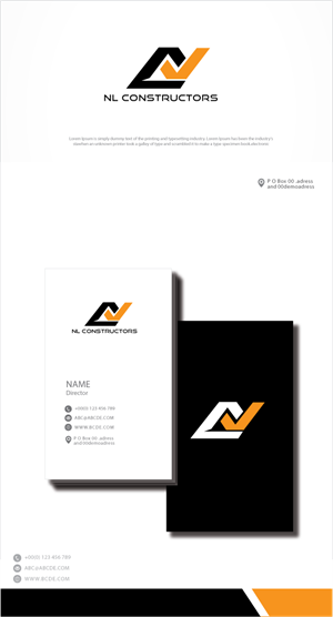 Logo Design by zebronicgraphic for Next Level Constructors | Design: #34533515