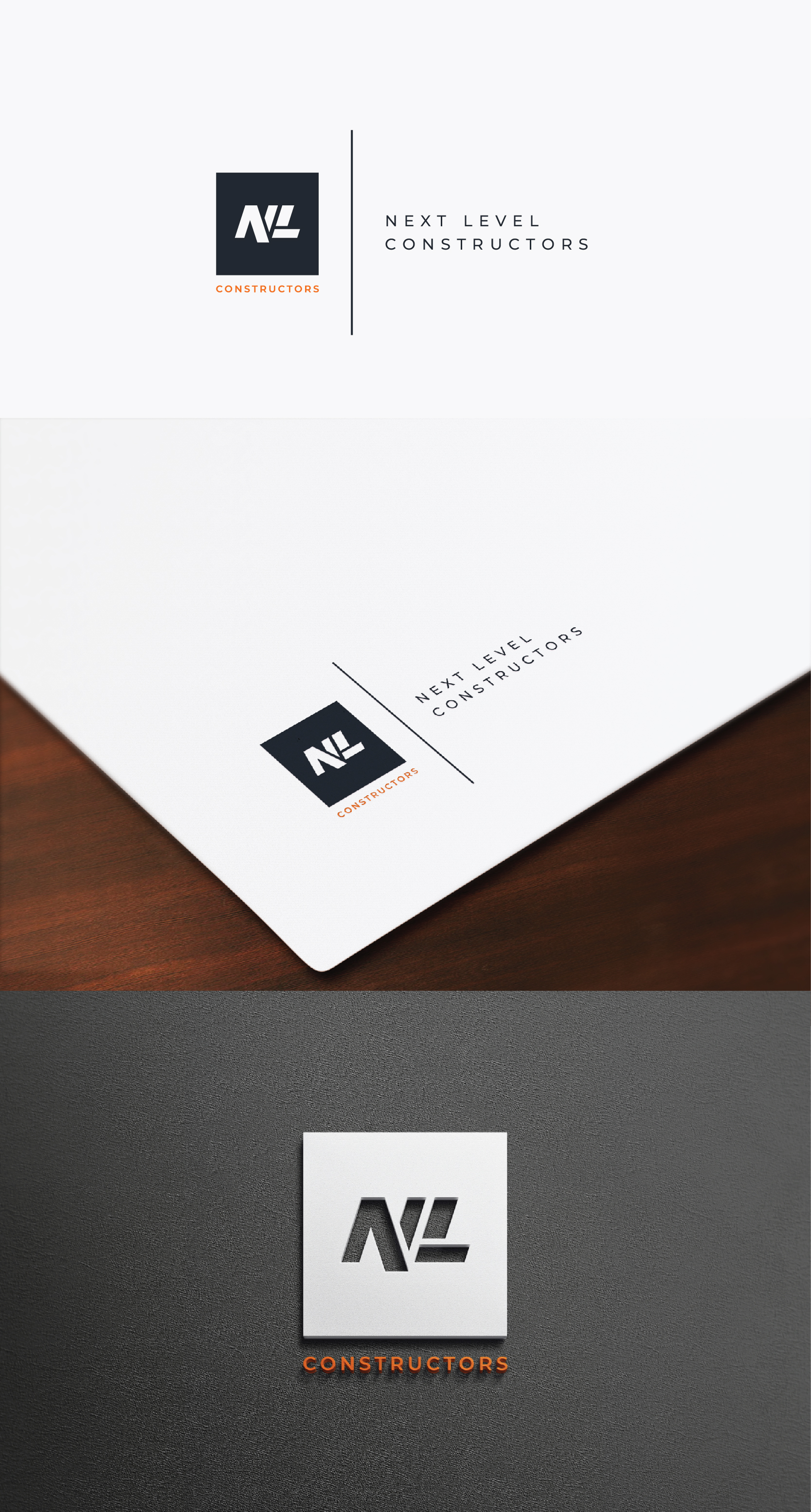 Logo Design by IMilenovic for Next Level Constructors | Design #34534426