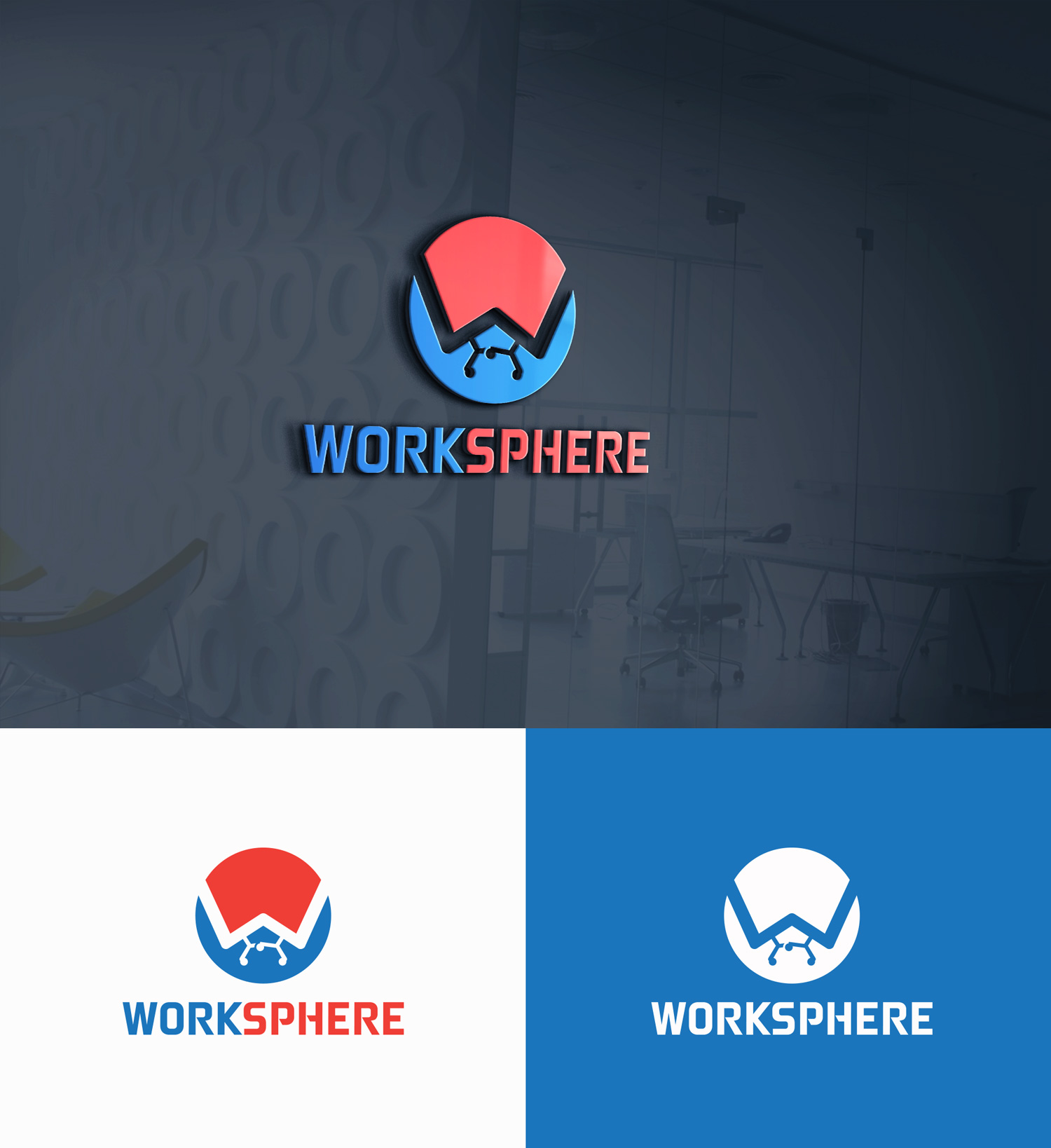 Logo Design by M Art & Design for WorkSphere | Design #34532019