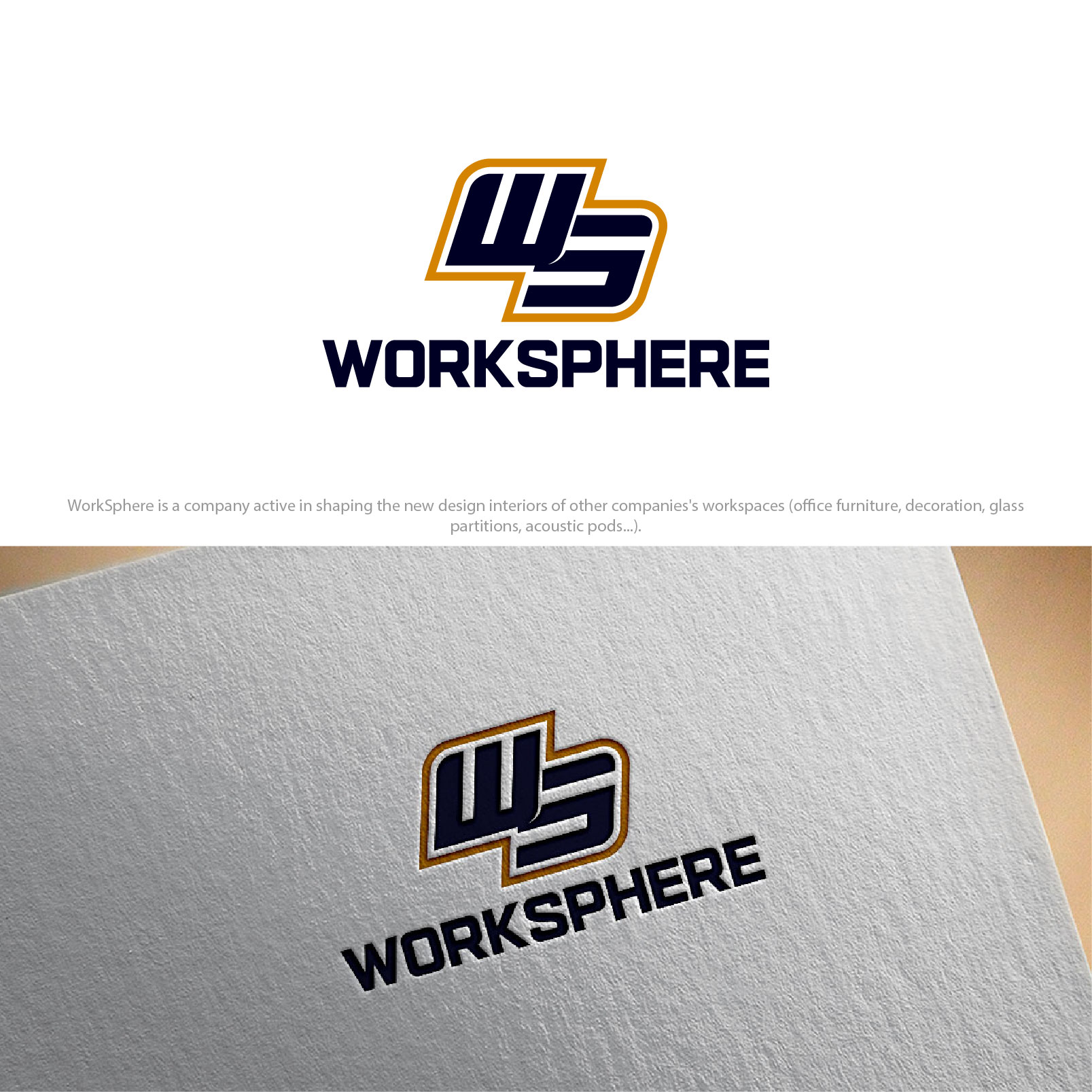 Logo Design by 4tech services for WorkSphere | Design #34536252