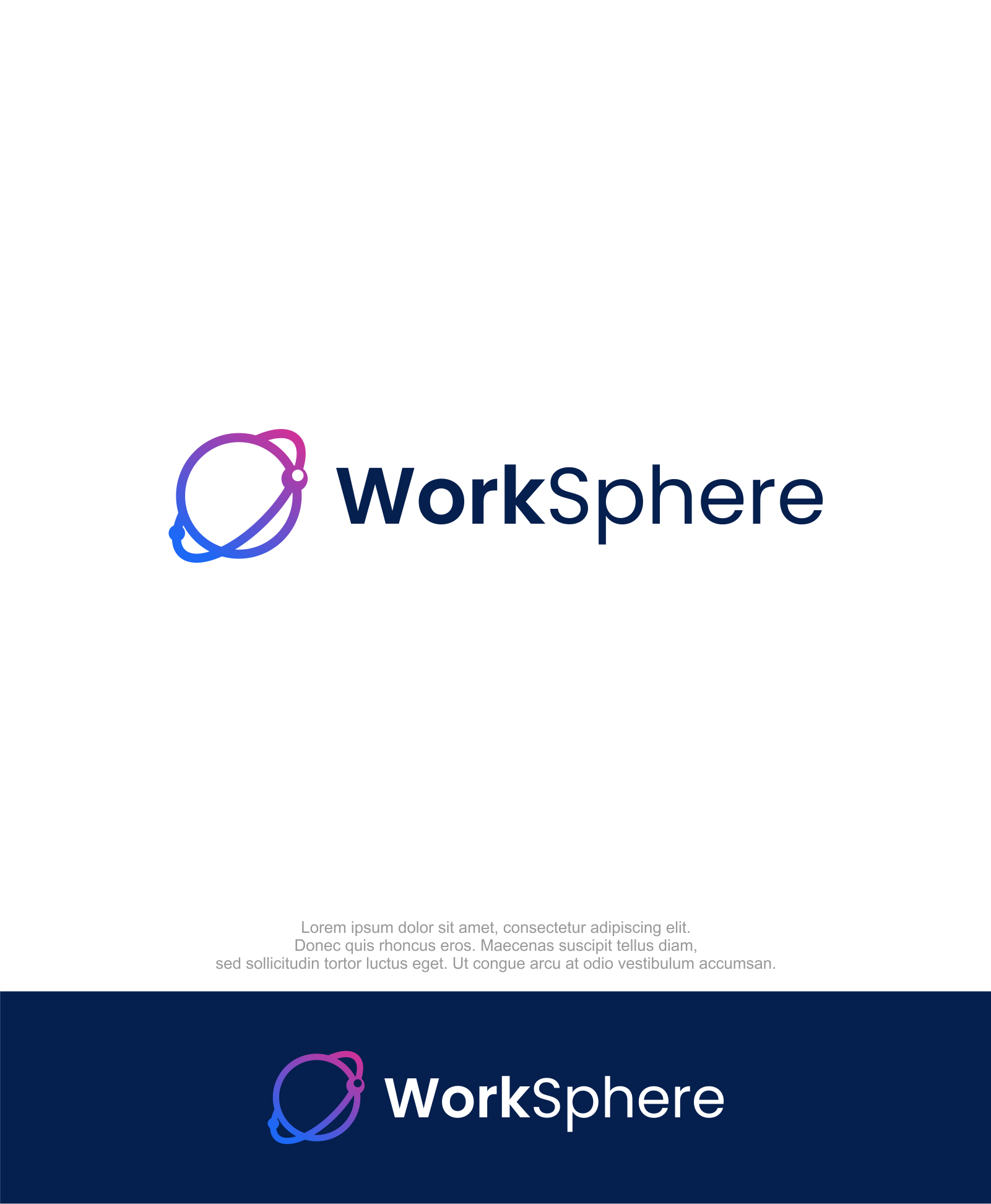 Logo Design by M.Syaiful Huda for WorkSphere | Design #34531513