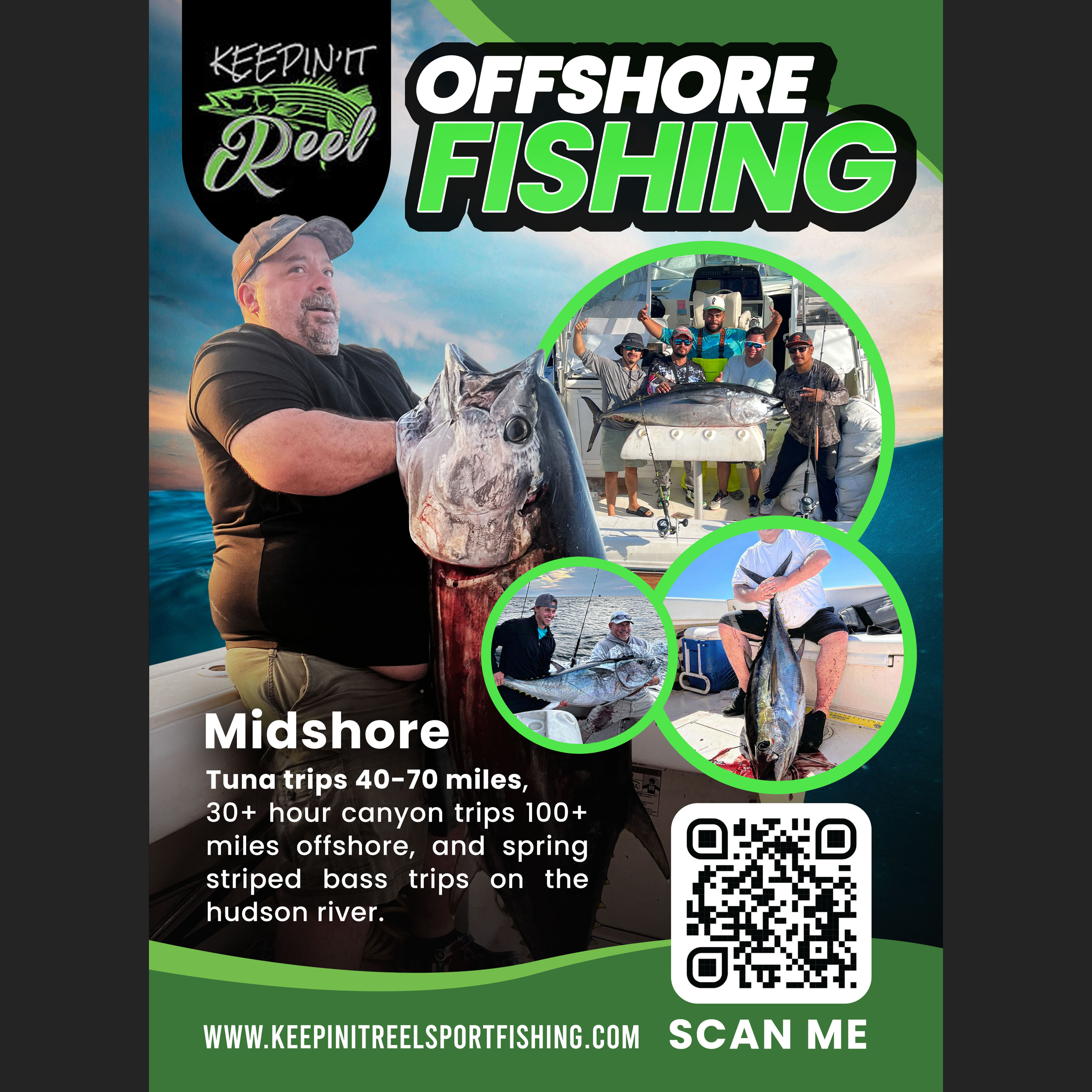 Flyer Design by Anhar for Keepin it reel sportfishing | Design #34532898