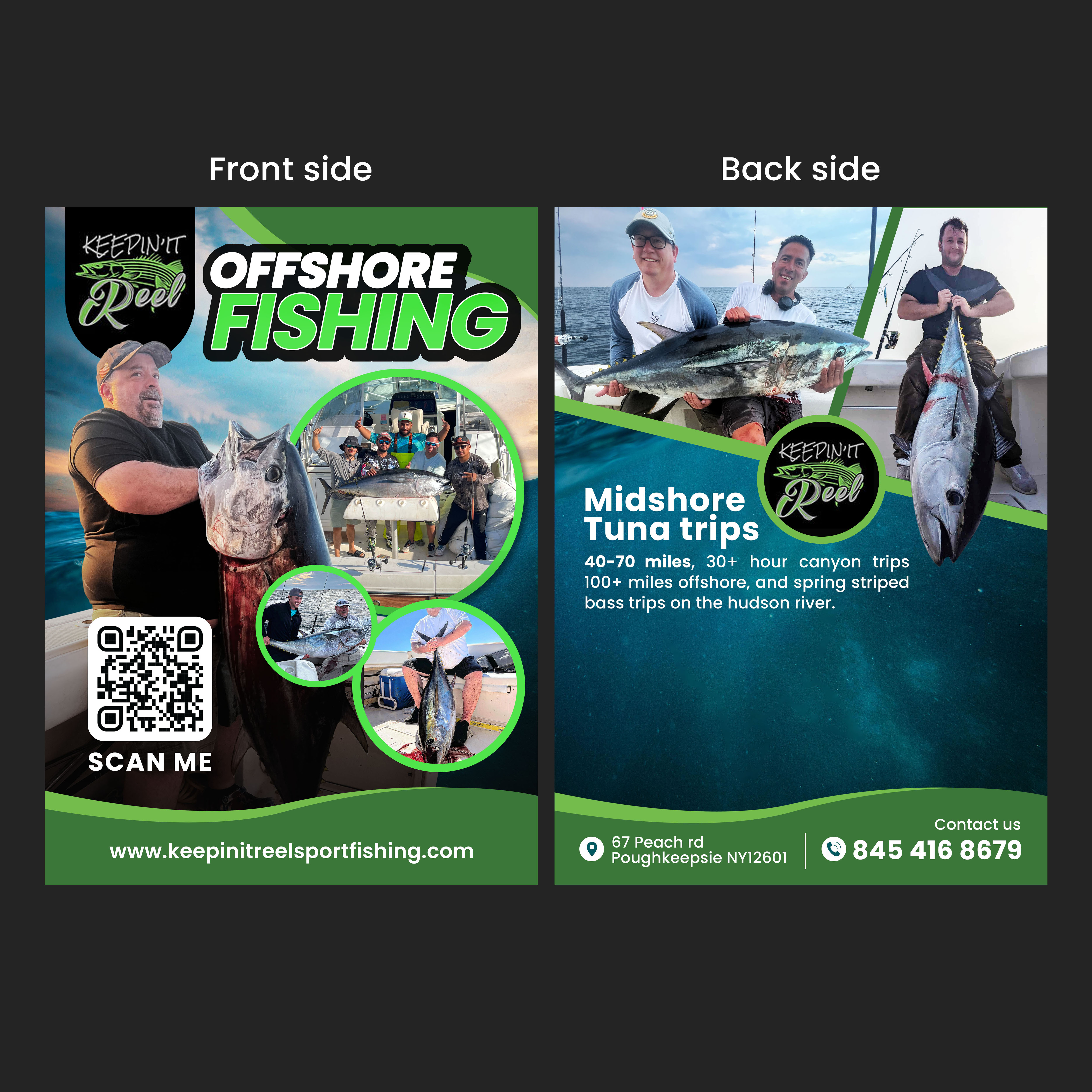Flyer Design by Anhar for Keepin it reel sportfishing | Design #34536502