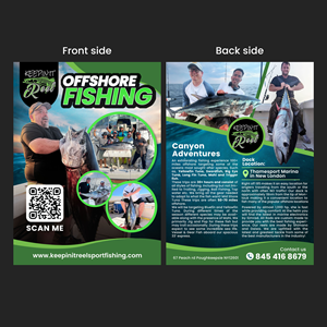 Flyer Design by Anhar for Keepin it reel sportfishing | Design: #34541317