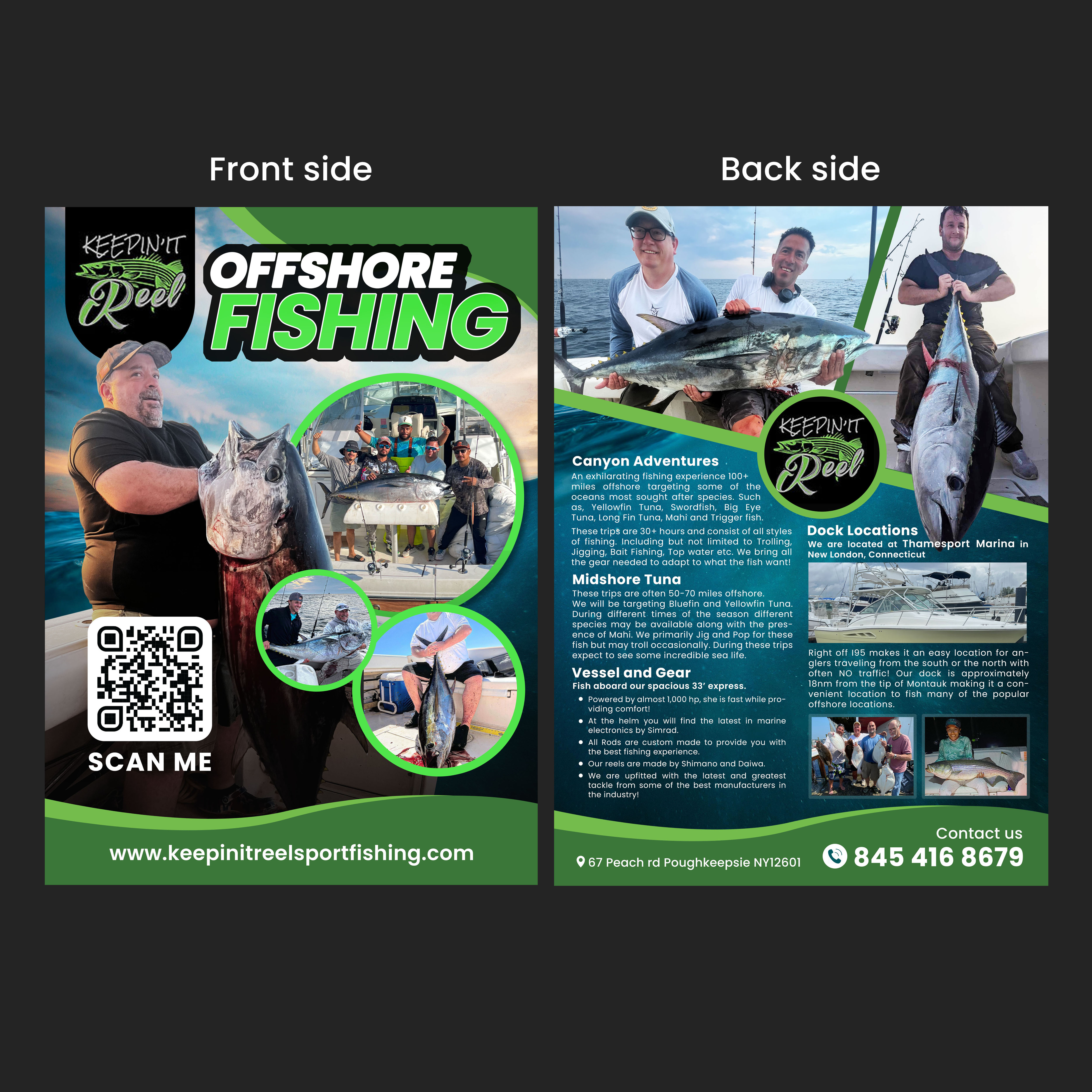 Flyer Design by Anhar for Keepin it reel sportfishing | Design: #34555945