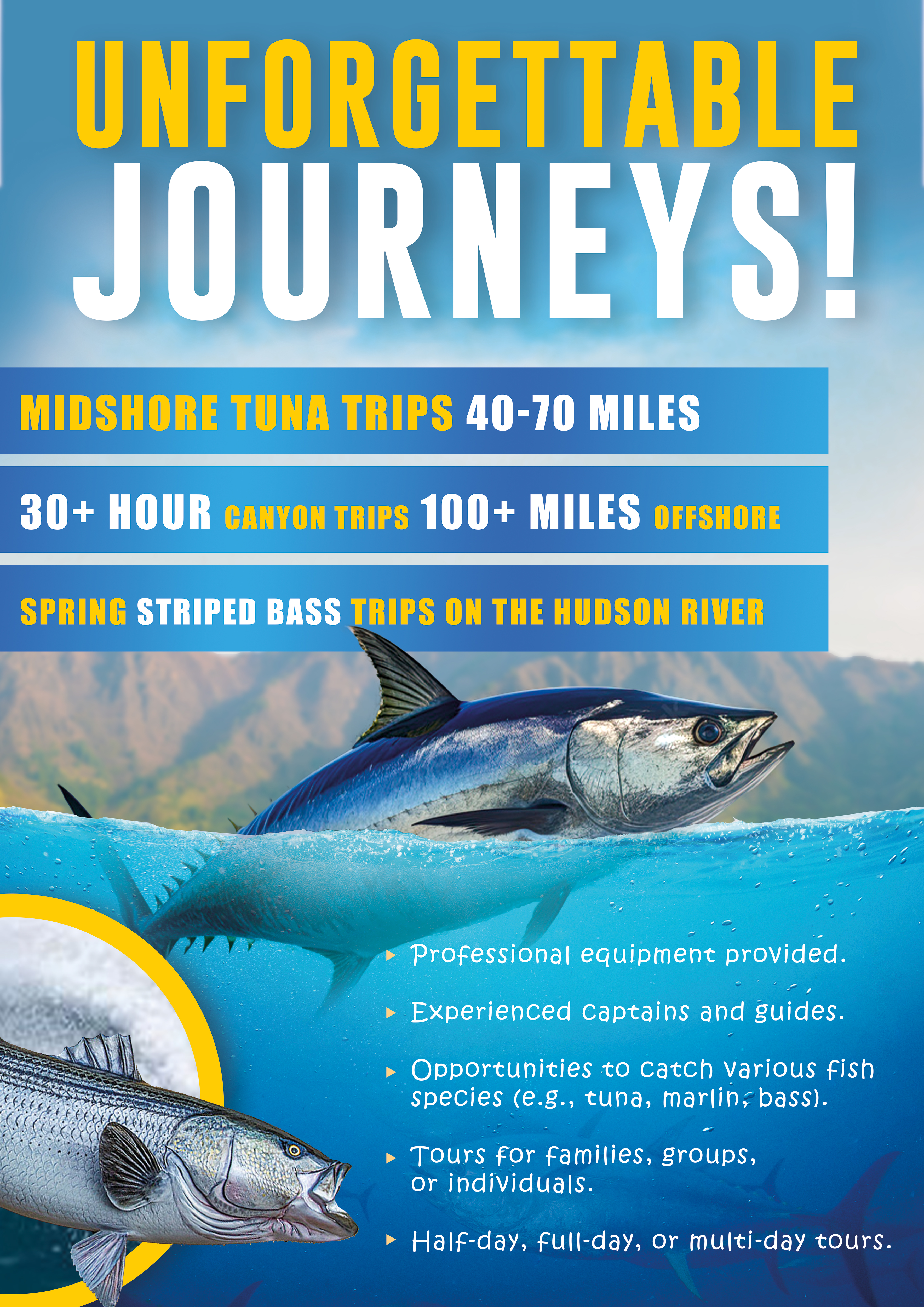 Flyer Design by logopiksel for Keepin it reel sportfishing | Design #34535712