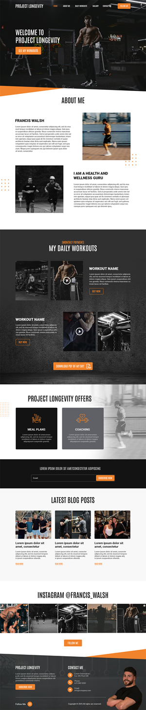 Squarespace Design by MAHABA for this project | Design: #34537168