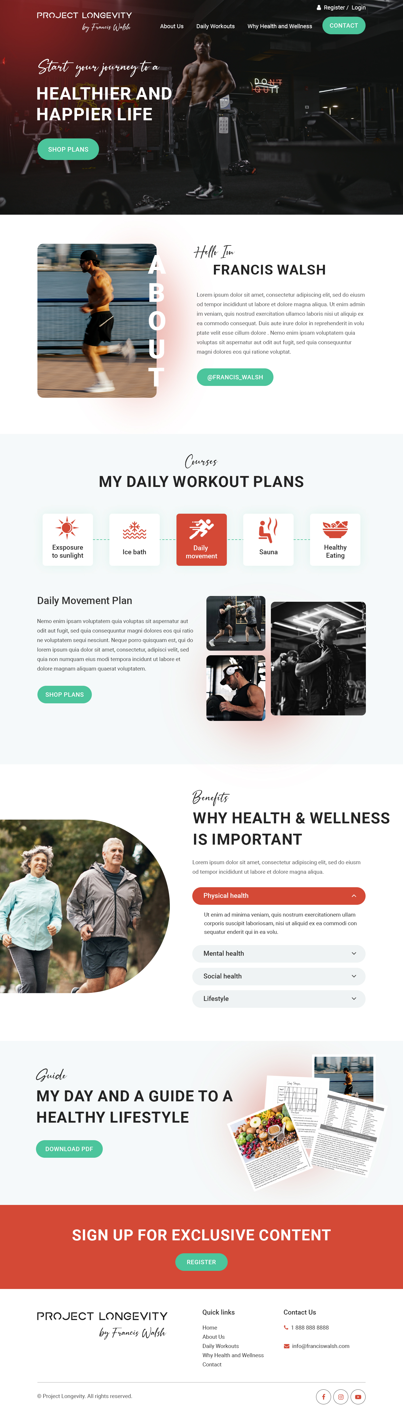 Squarespace Design by Starlyn DS for this project | Design #34543837