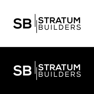 Logo and Branding for Stratum Builders - a high end construction company