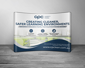 Design de Stand d'Exposition par Sun Creative pour Commercial Property Cleaning | Design : #34548004
