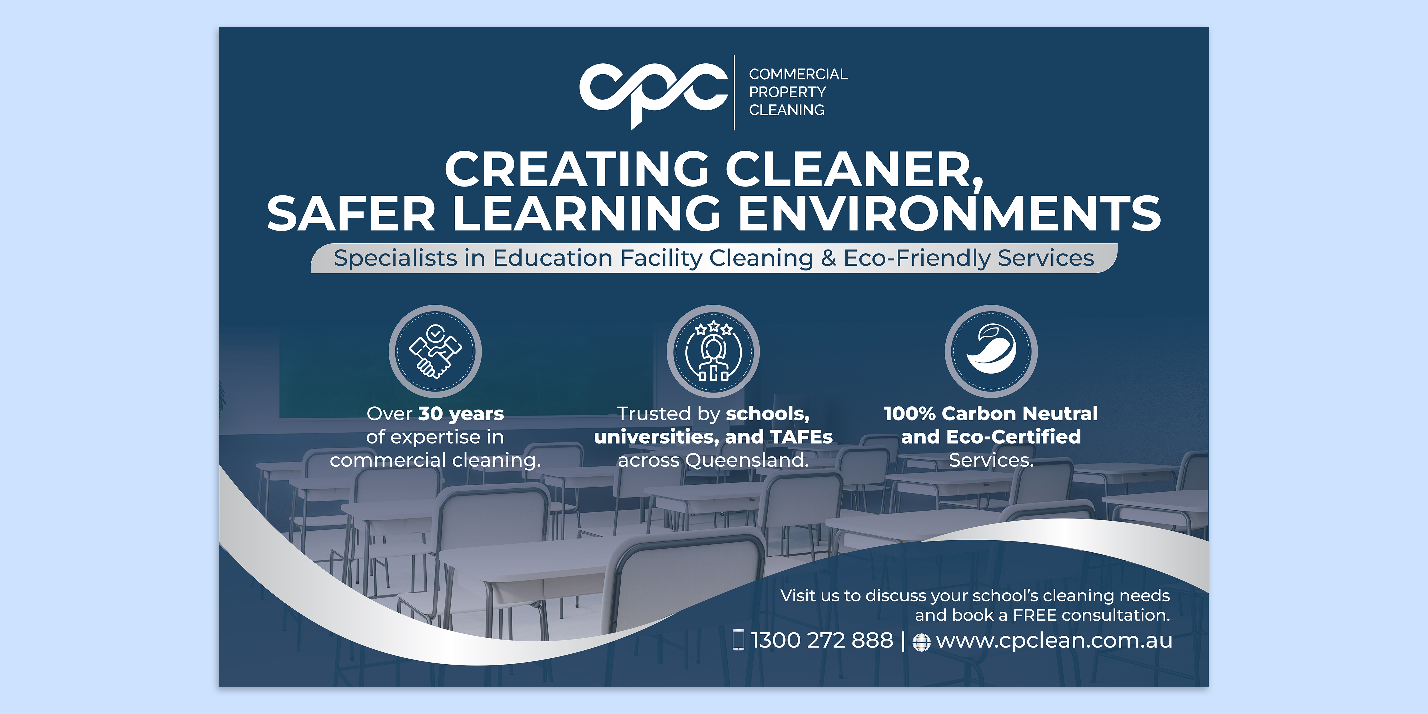 Diseño de Stand de Feria por Sun Creative para Commercial Property Cleaning | Diseño #34554697