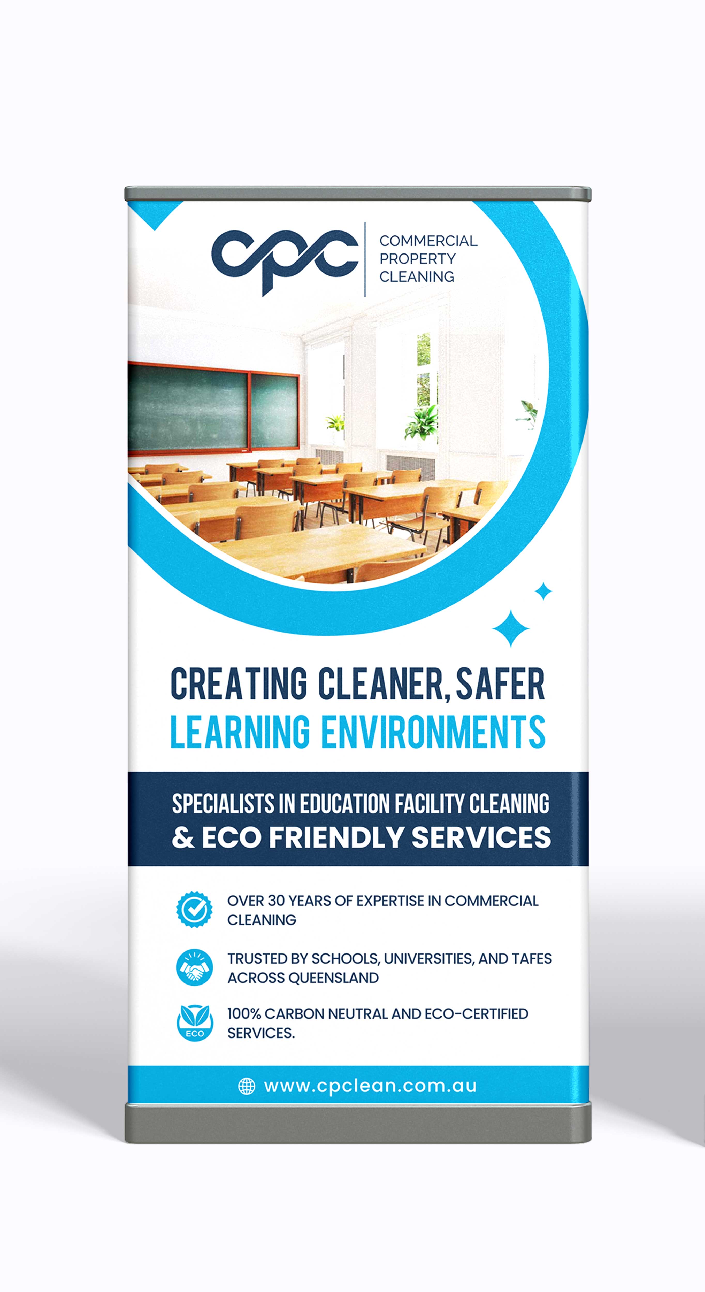 Trade Show Booth Design by designcircle for Commercial Property Cleaning | Design #34555520