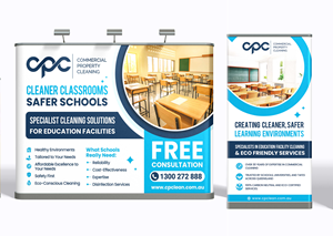 Diseño de Stand de Feria por designcircle para Commercial Property Cleaning | Diseño: #34555562