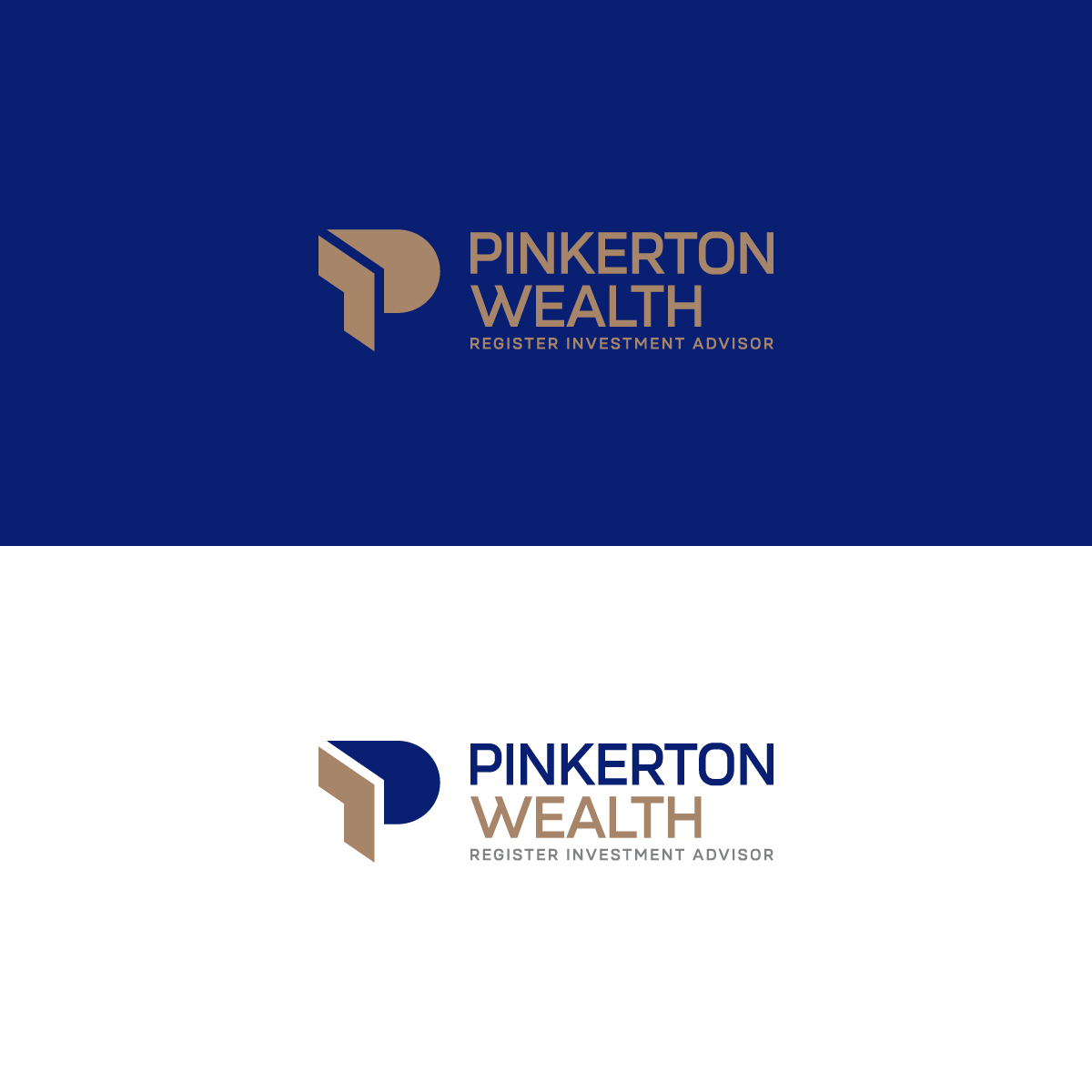 Logo Design by npikay for Pinkerton Wealth | Design #34563032