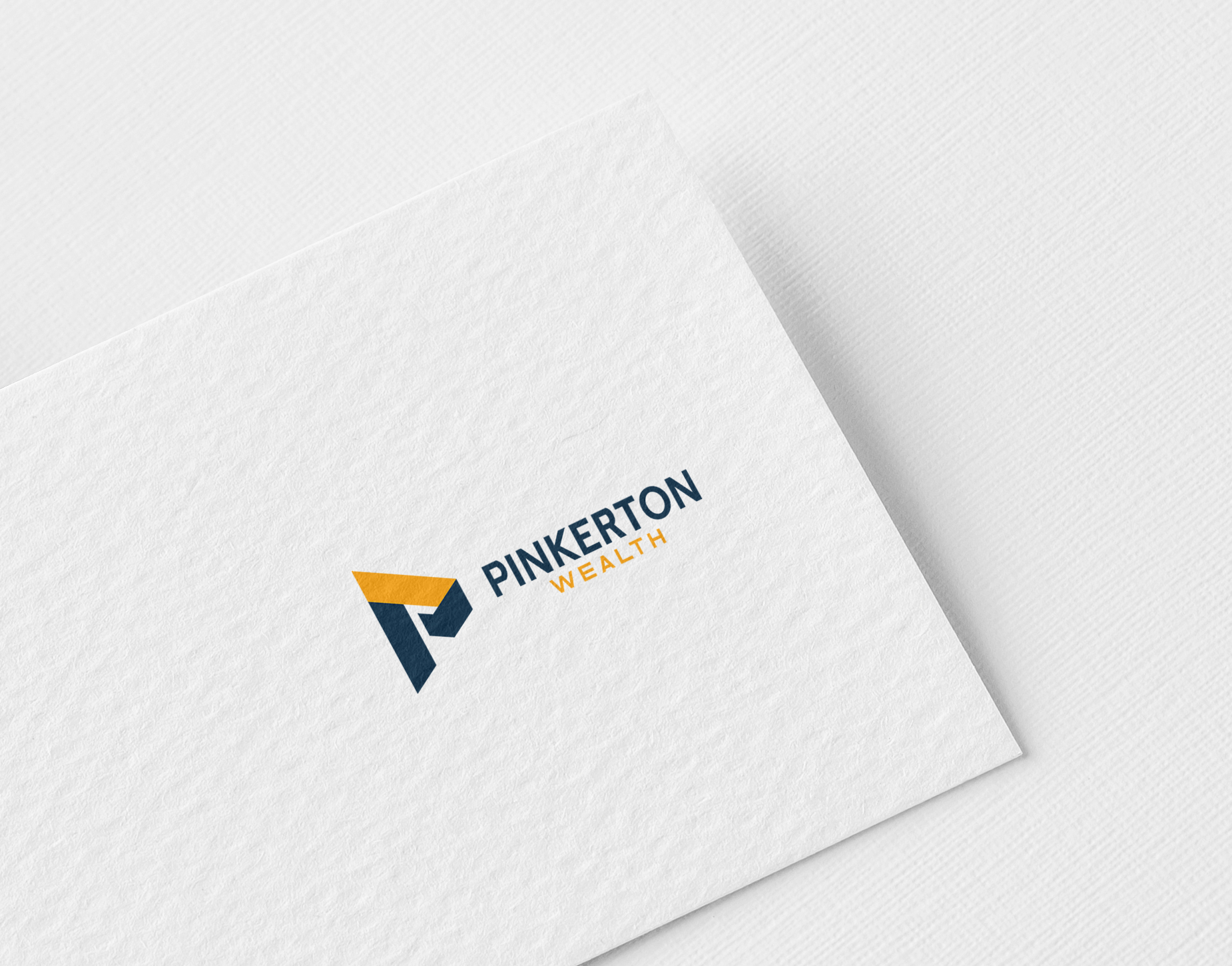 Logo Design by Tube light for Pinkerton Wealth | Design #34578591