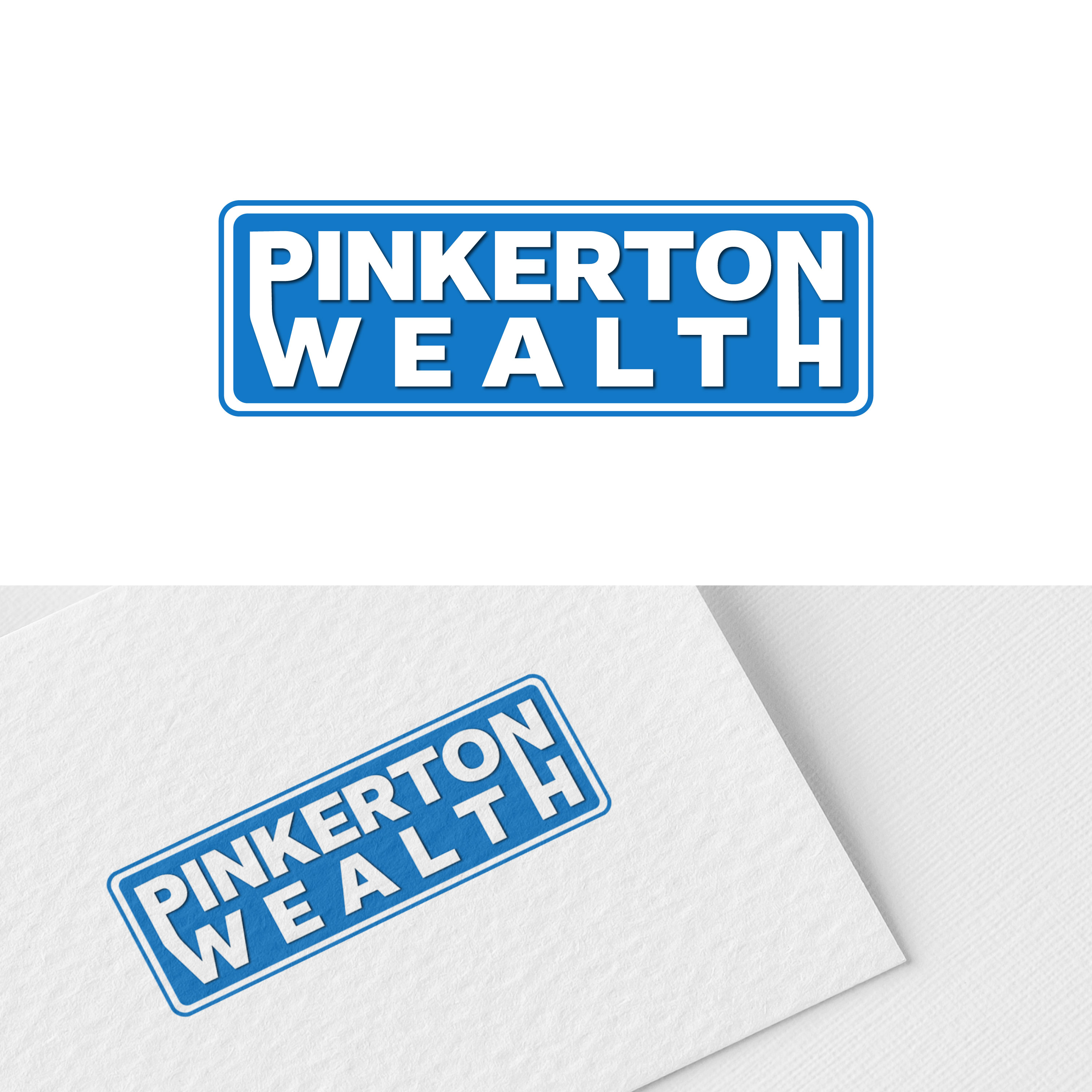 Logo Design by VALUES for Pinkerton Wealth | Design #34537260