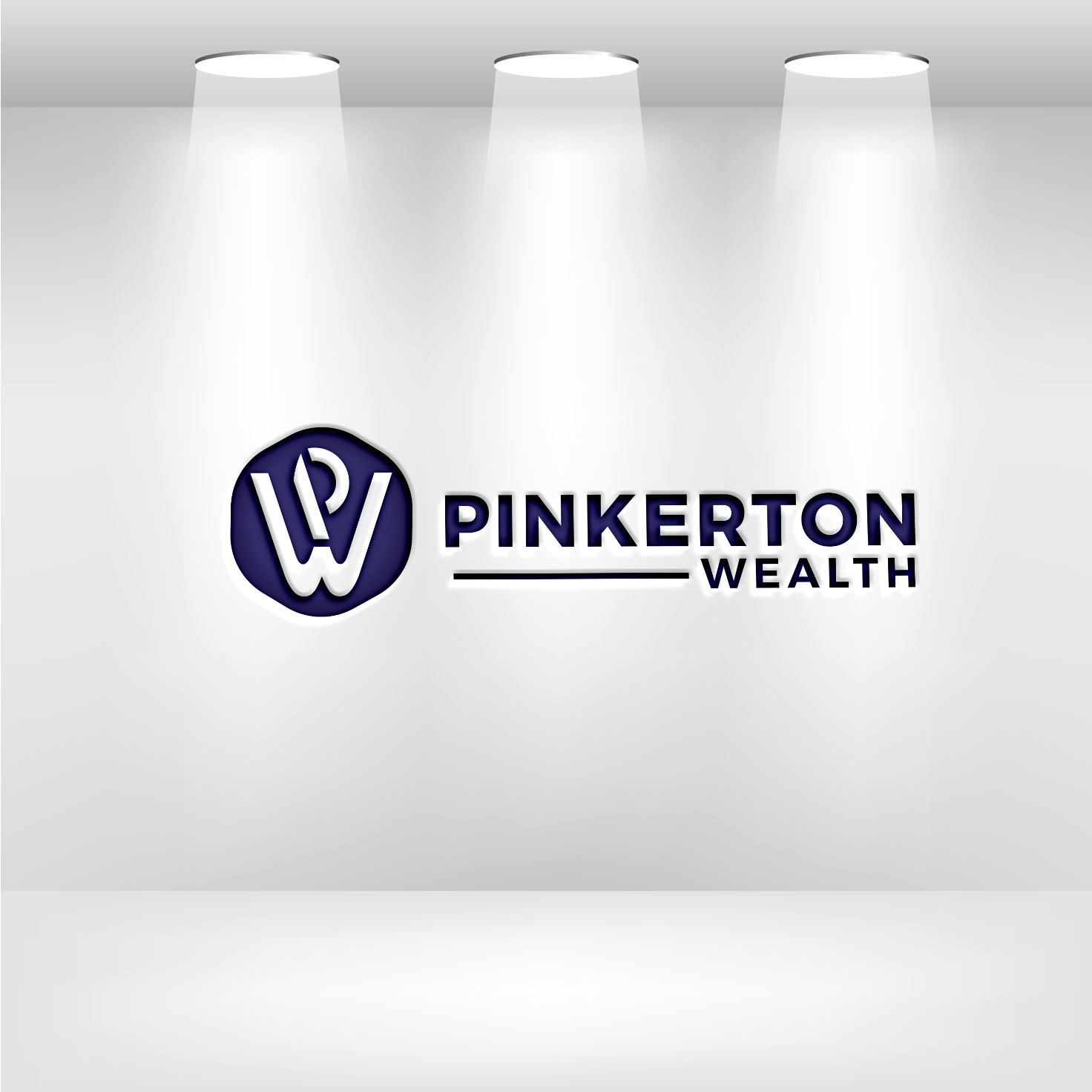 Logo Design by VALUES for Pinkerton Wealth | Design #34537570