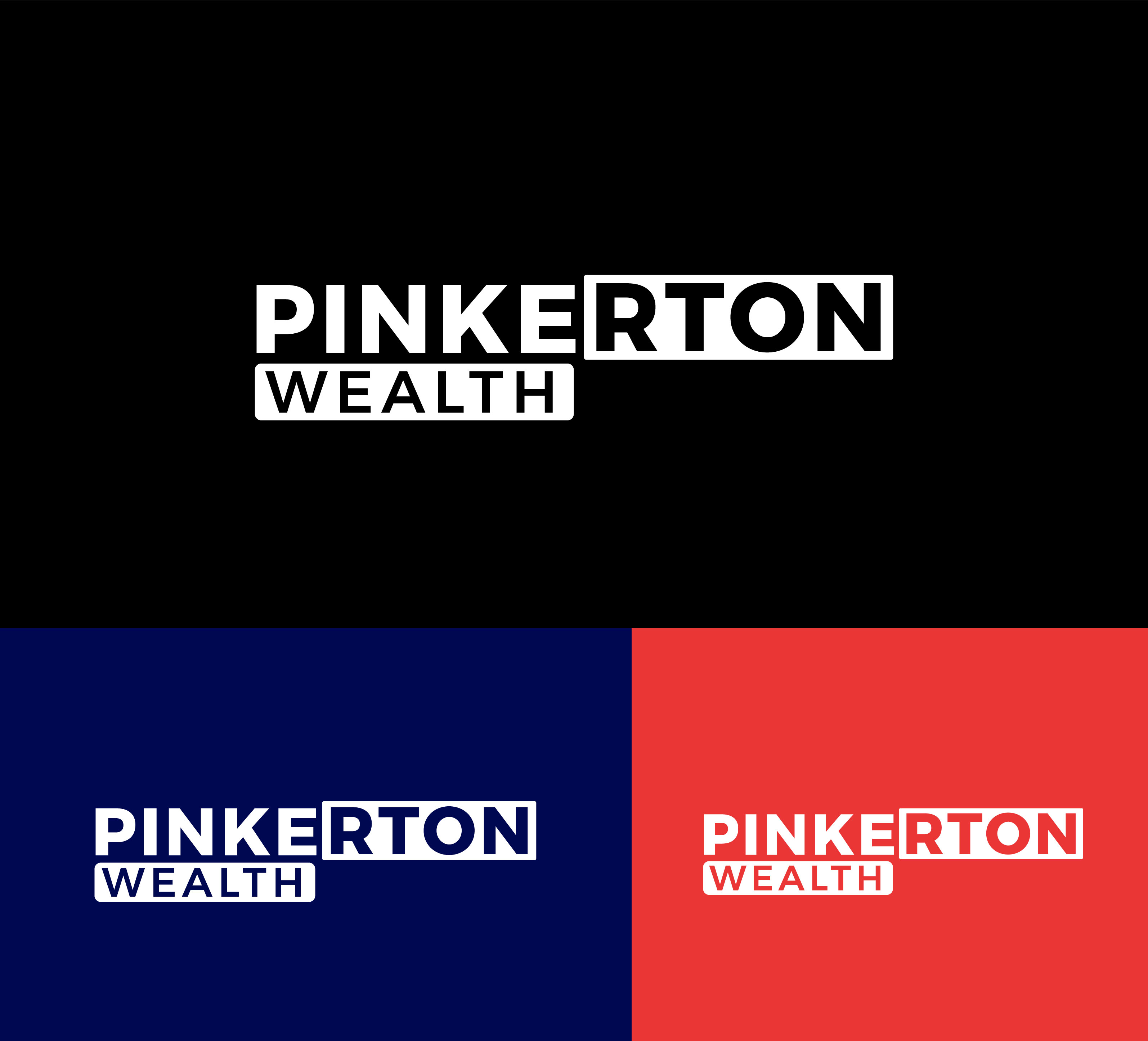 Logo Design by VALUES for Pinkerton Wealth | Design #34537975