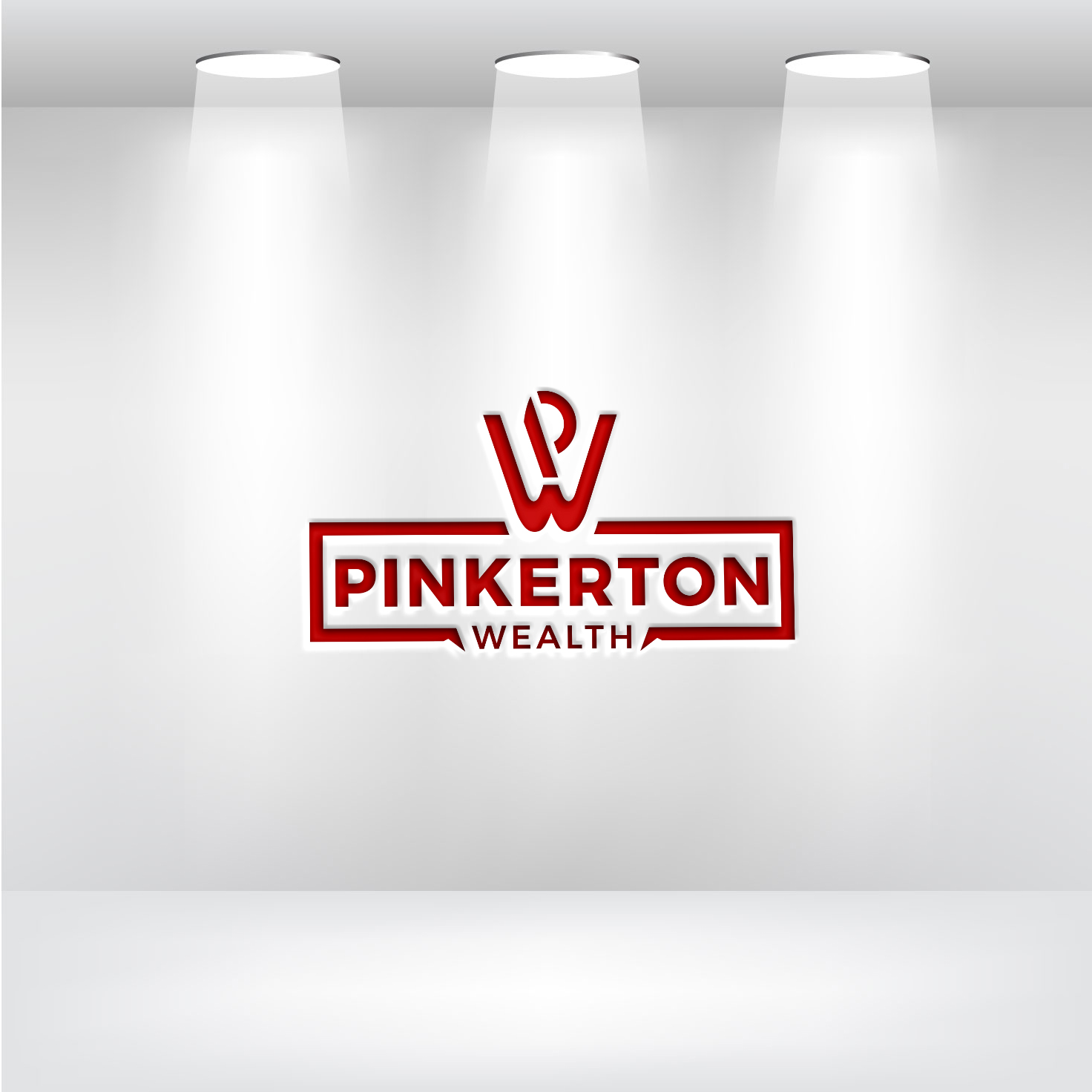 Logo Design by VALUES for Pinkerton Wealth | Design #34538437