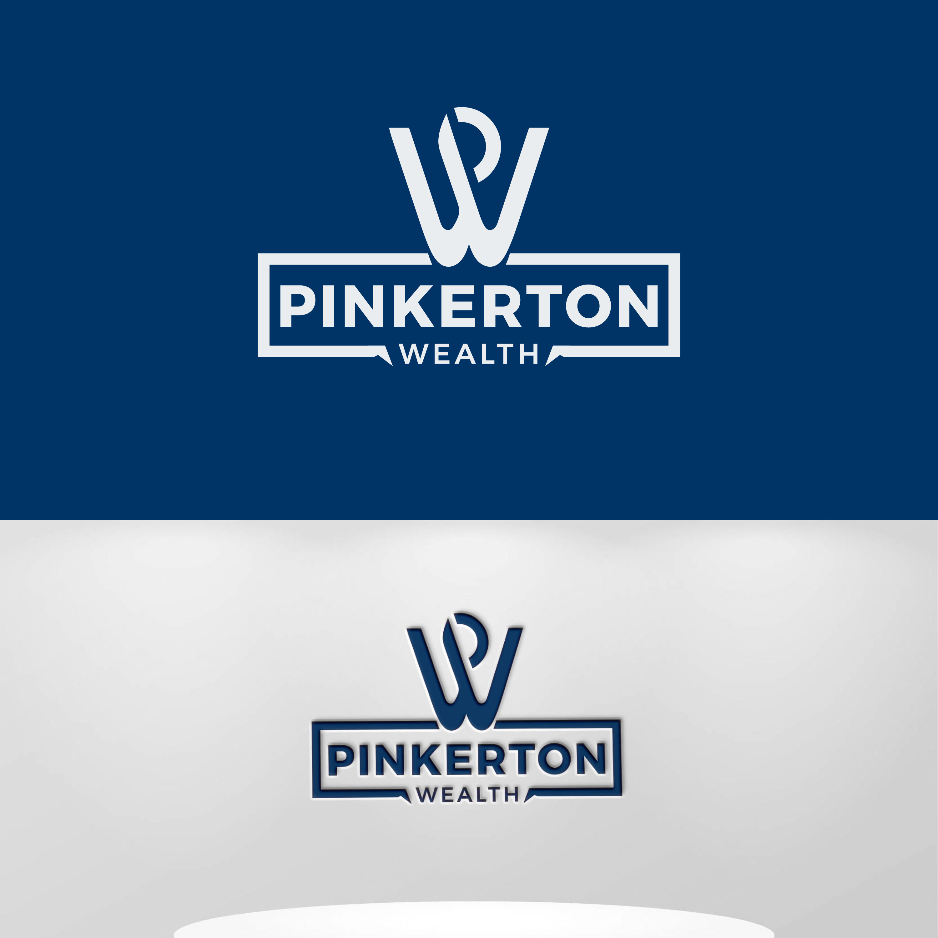 Logo Design by VALUES for Pinkerton Wealth | Design #34542664