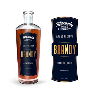 Grafik-Design von yusmoker für Macardo Swiss Distillery | Design #34565953