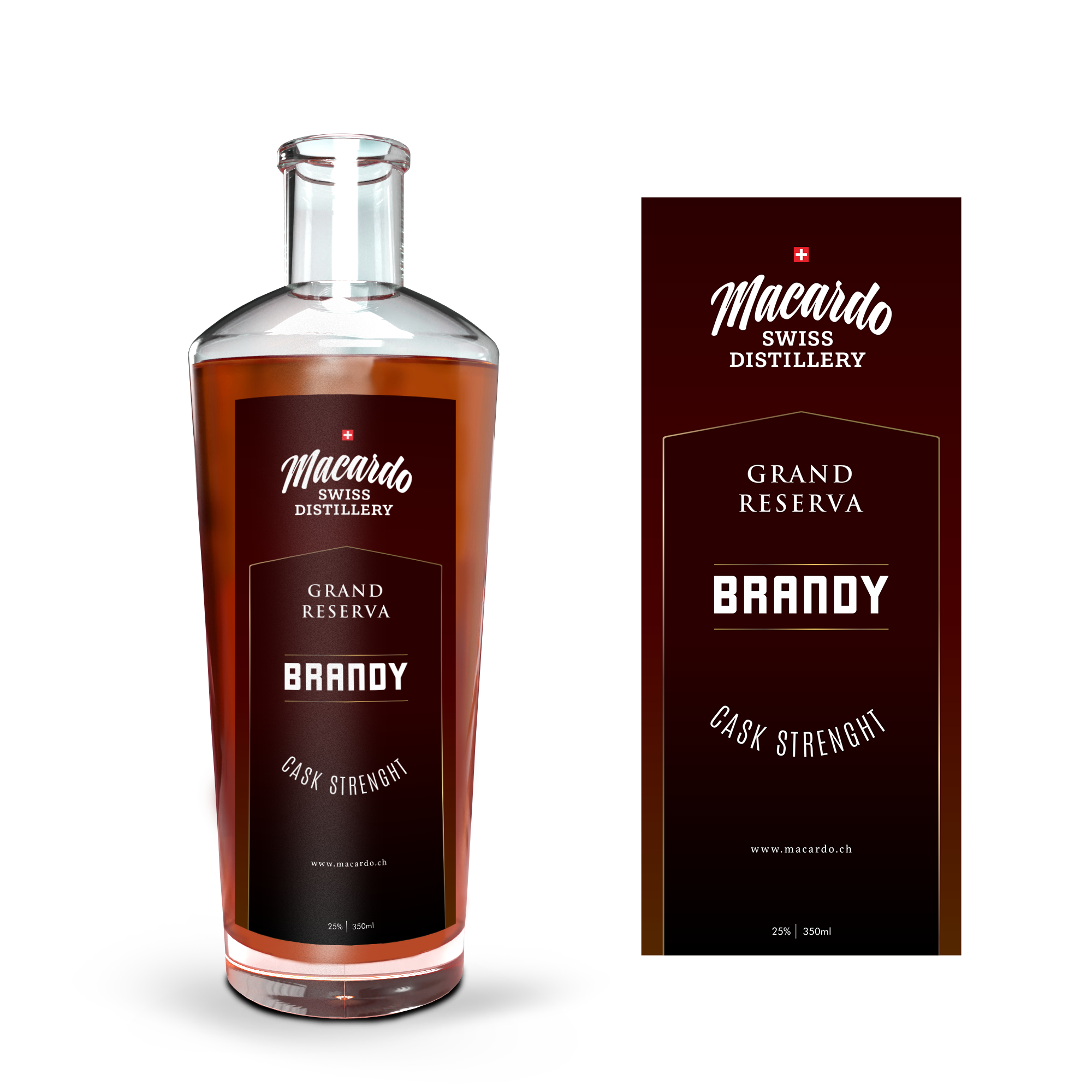 Graphic Design by yusmoker for Macardo Swiss Distillery | Design #34565954