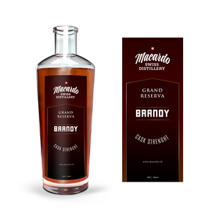 Graphic Design by yusmoker for Macardo Swiss Distillery | Design: #34565954