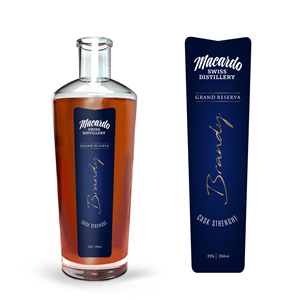 Graphic Design by yusmoker for Macardo Swiss Distillery | Design: #34565955