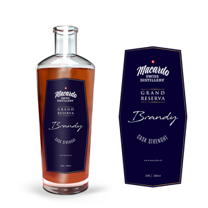 Graphic Design by yusmoker for Macardo Swiss Distillery | Design: #34565957