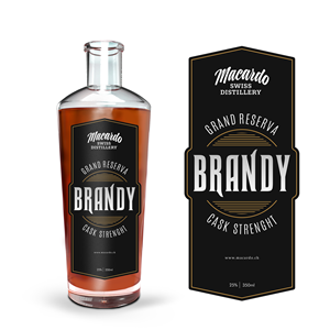 Graphic Design by yusmoker for Macardo Swiss Distillery | Design: #34565959