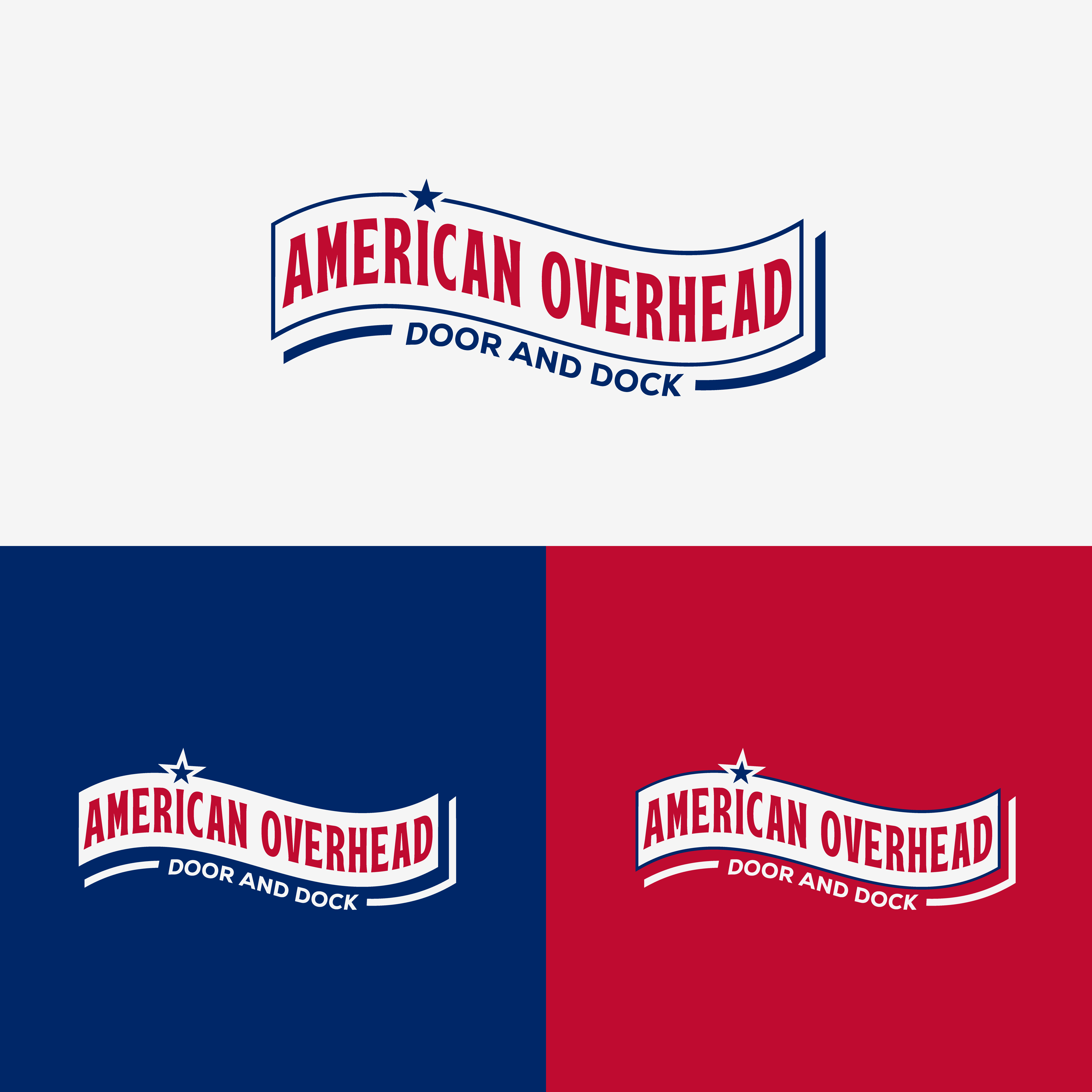 Logo Design by UMA 7 for American Overhead Door And Dock | Design #34556486