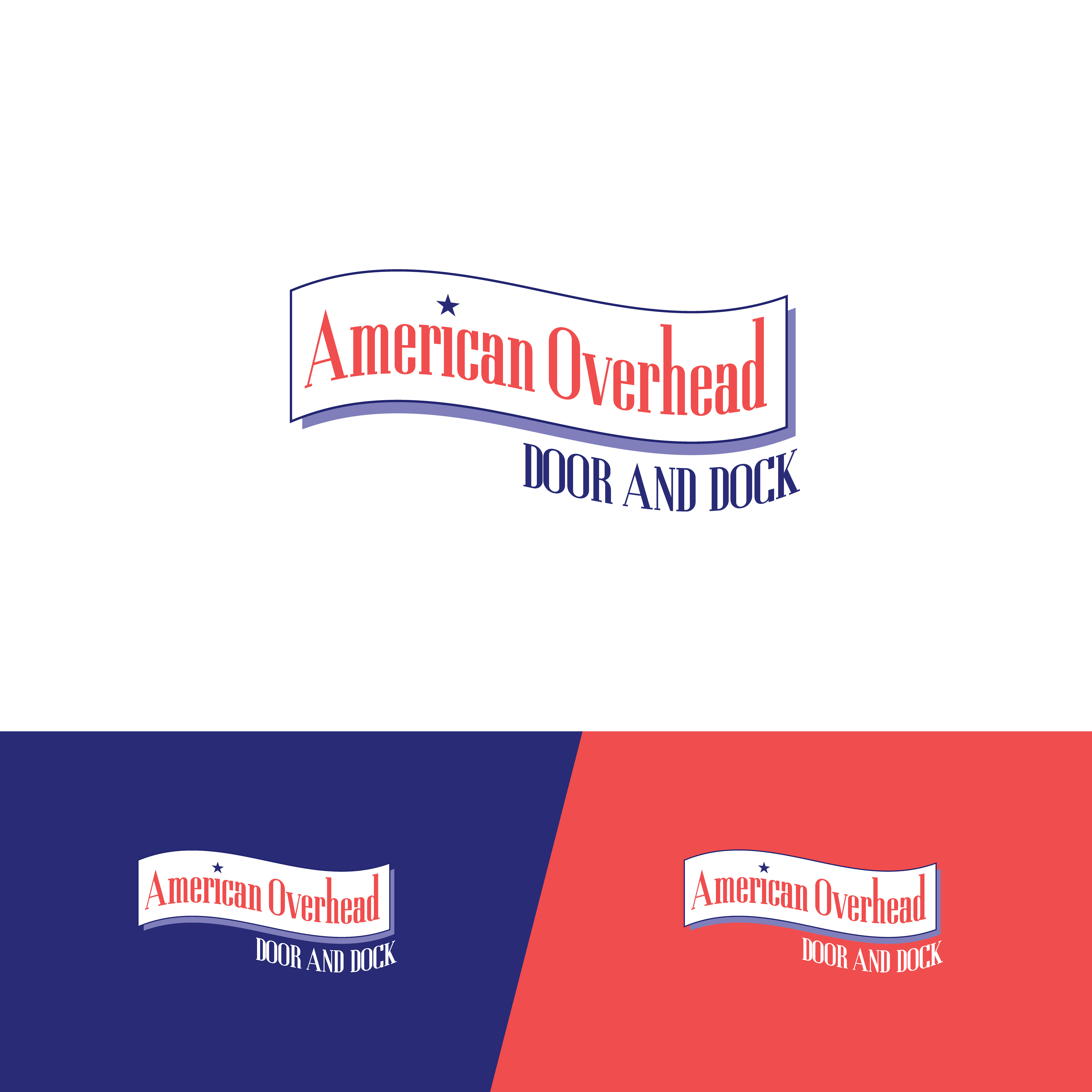 Logo Design by UMA 7 for American Overhead Door And Dock | Design #34556487