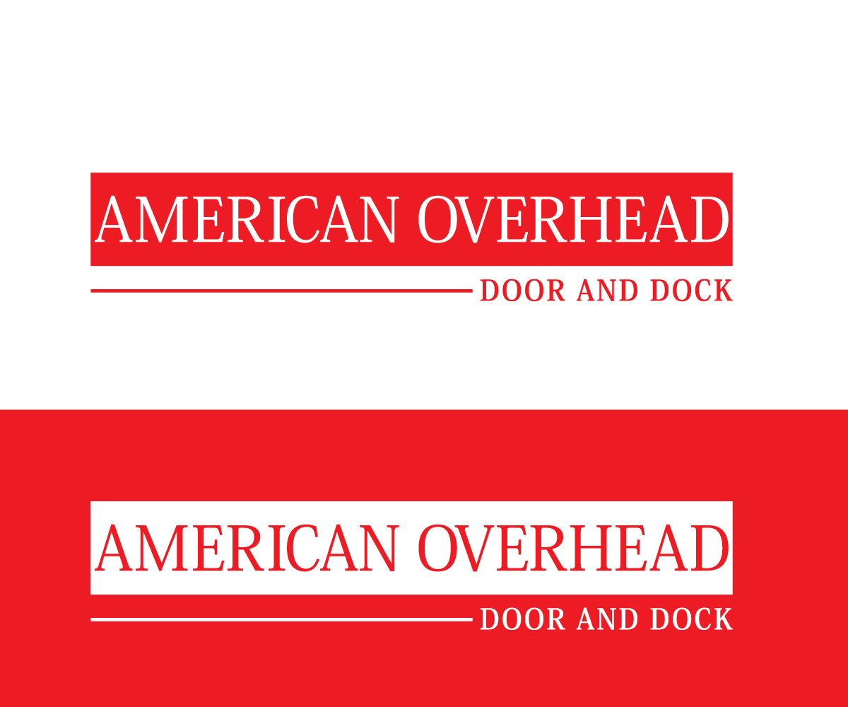 Logo Design by Adi Graphics for American Overhead Door And Dock | Design #34544609