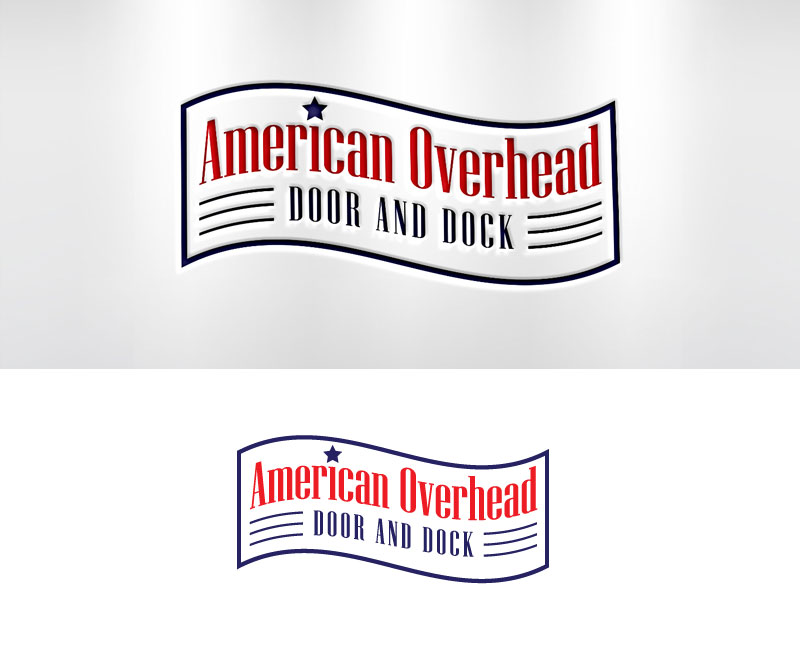 Logo Design by Cliping_path for American Overhead Door And Dock | Design #34541525