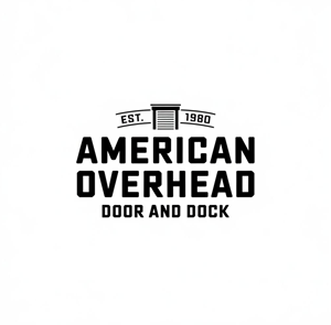 Logo Design by KING JM for American Overhead Door And Dock | Design: #34540322