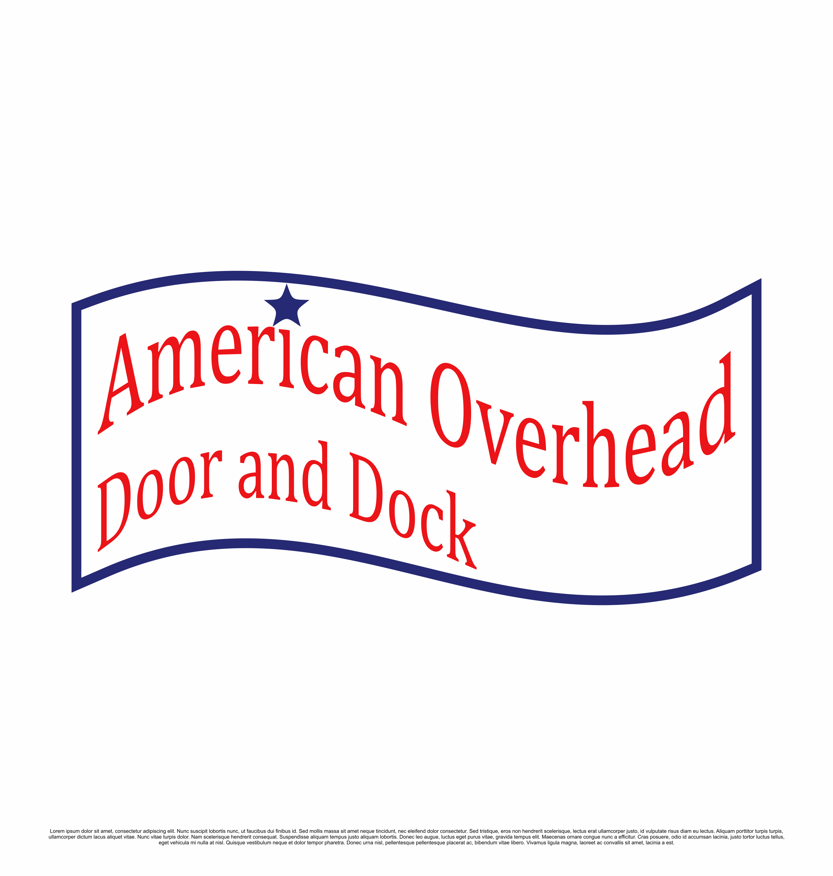 Logo Design by saesean for American Overhead Door And Dock | Design #34544569