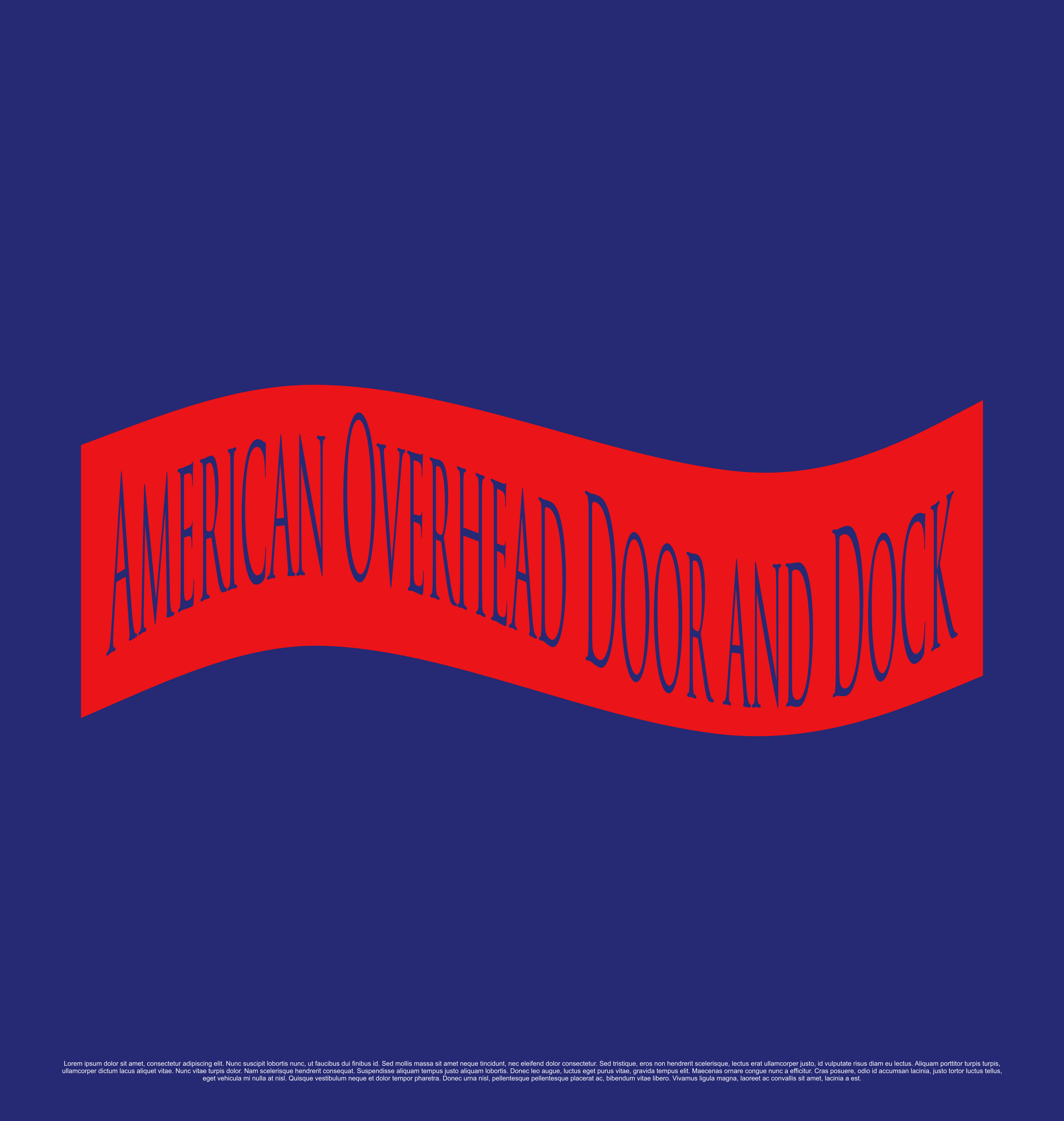 Design de Logo par saesean pour American Overhead Door And Dock | Design #34544570
