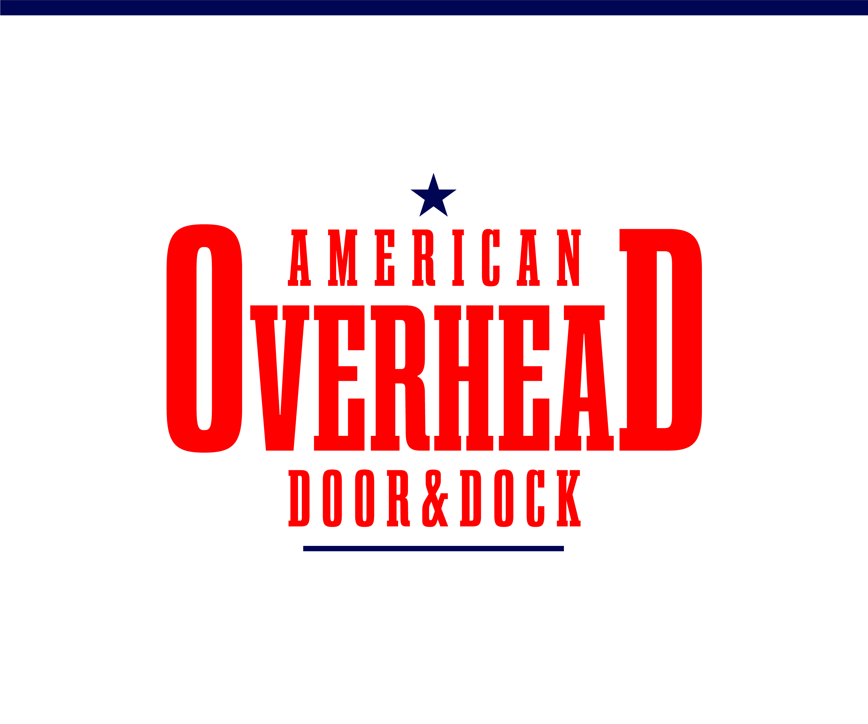 Logo Design by onydesign1 for American Overhead Door And Dock | Design #34558005