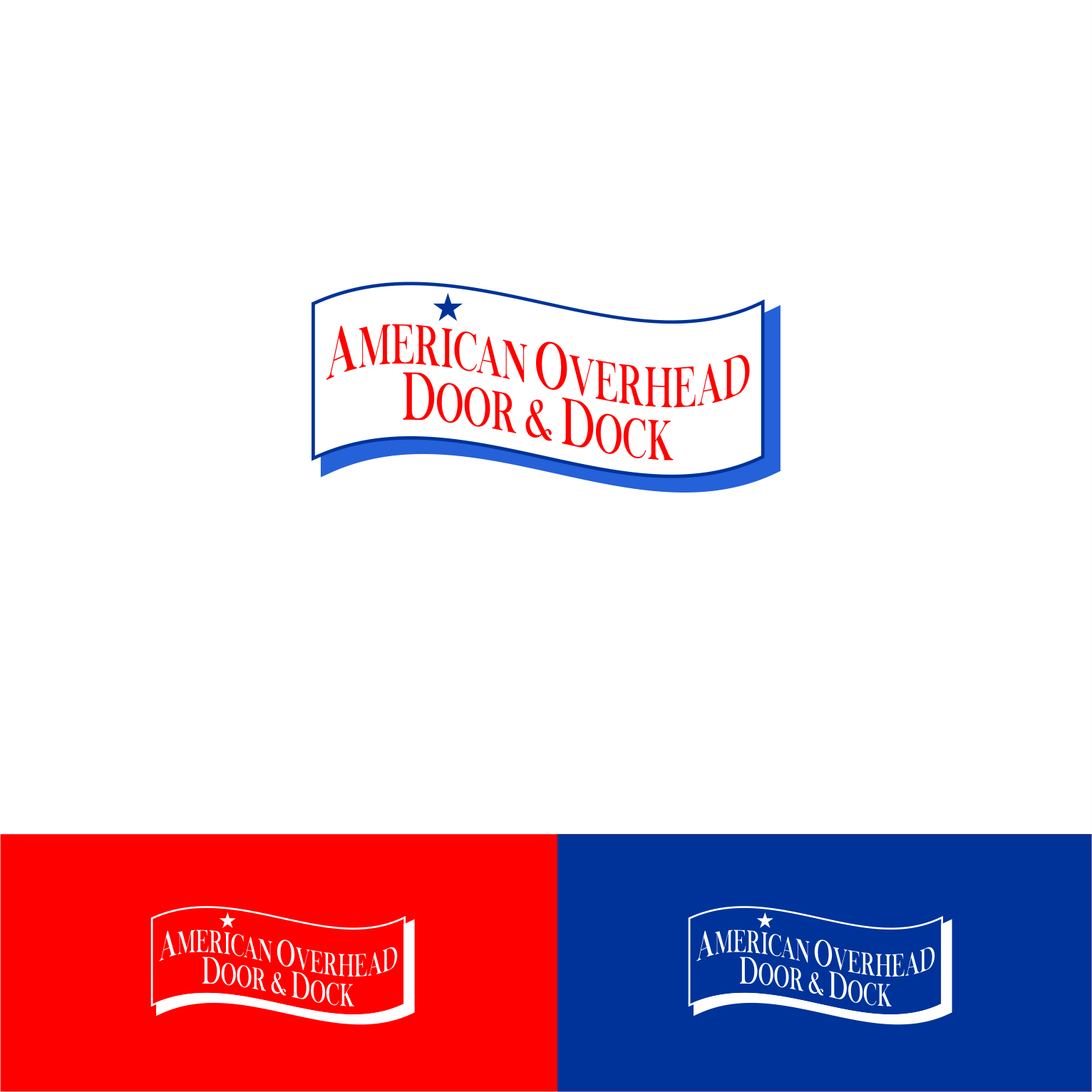 Logo Design by Arham Hidayat for American Overhead Door And Dock | Design #34539061
