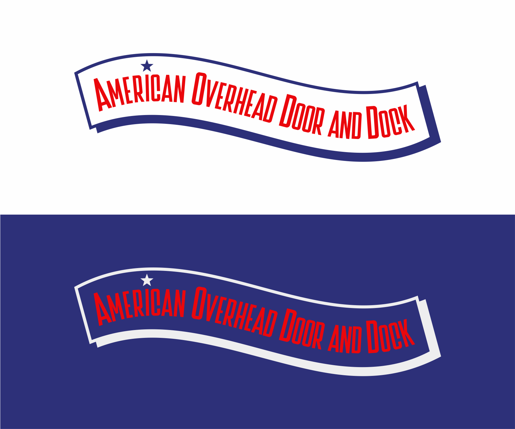 Logo Design by Sibyle for American Overhead Door And Dock | Design #34539067