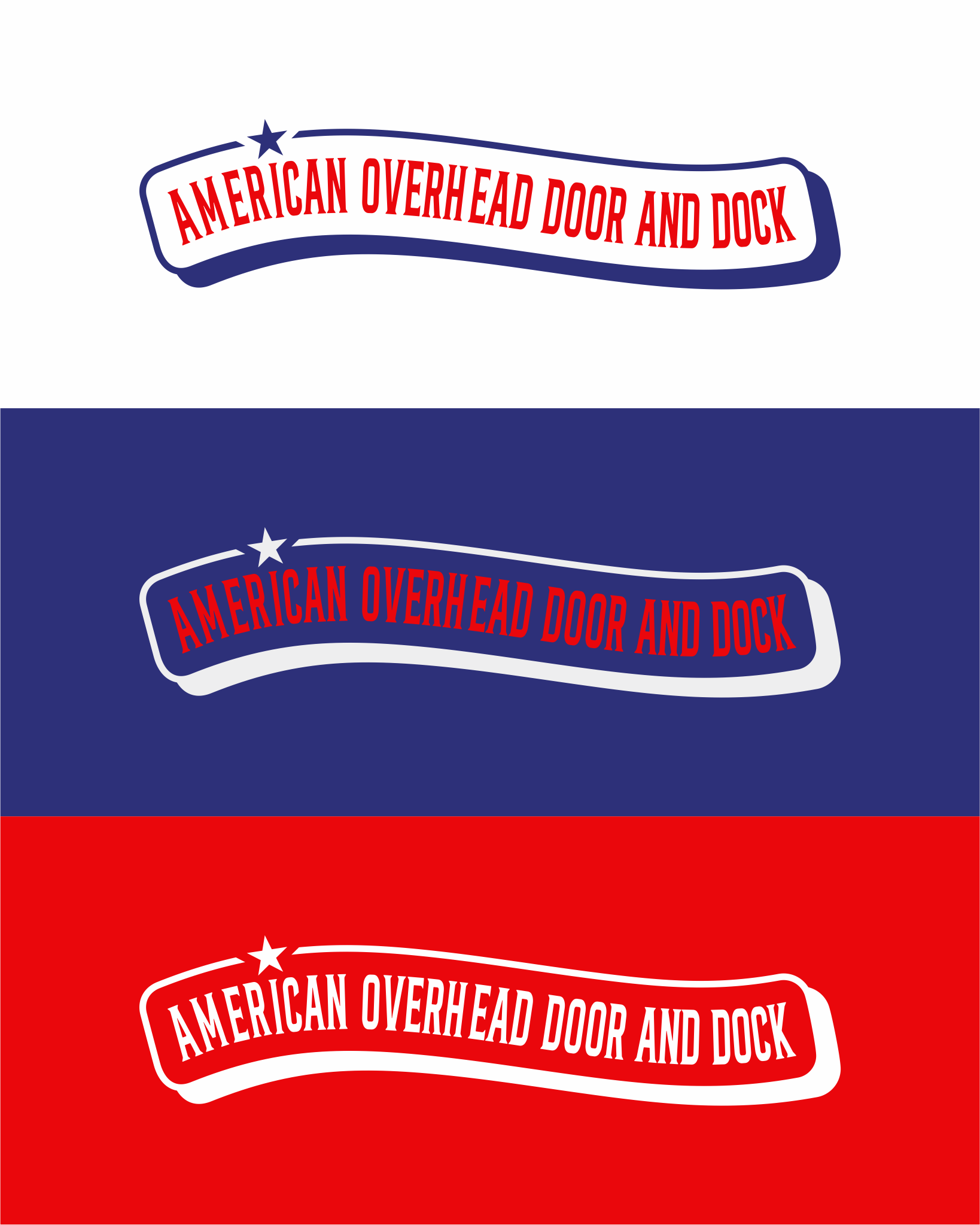 Logo Design by Sibyle for American Overhead Door And Dock | Design #34539293