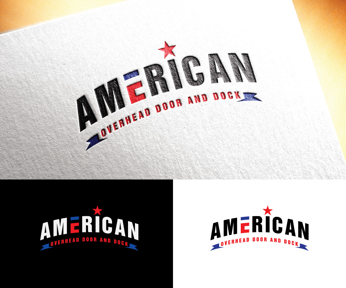 Logo Design by Dot Design 3 for American Overhead Door And Dock | Design #34541810
