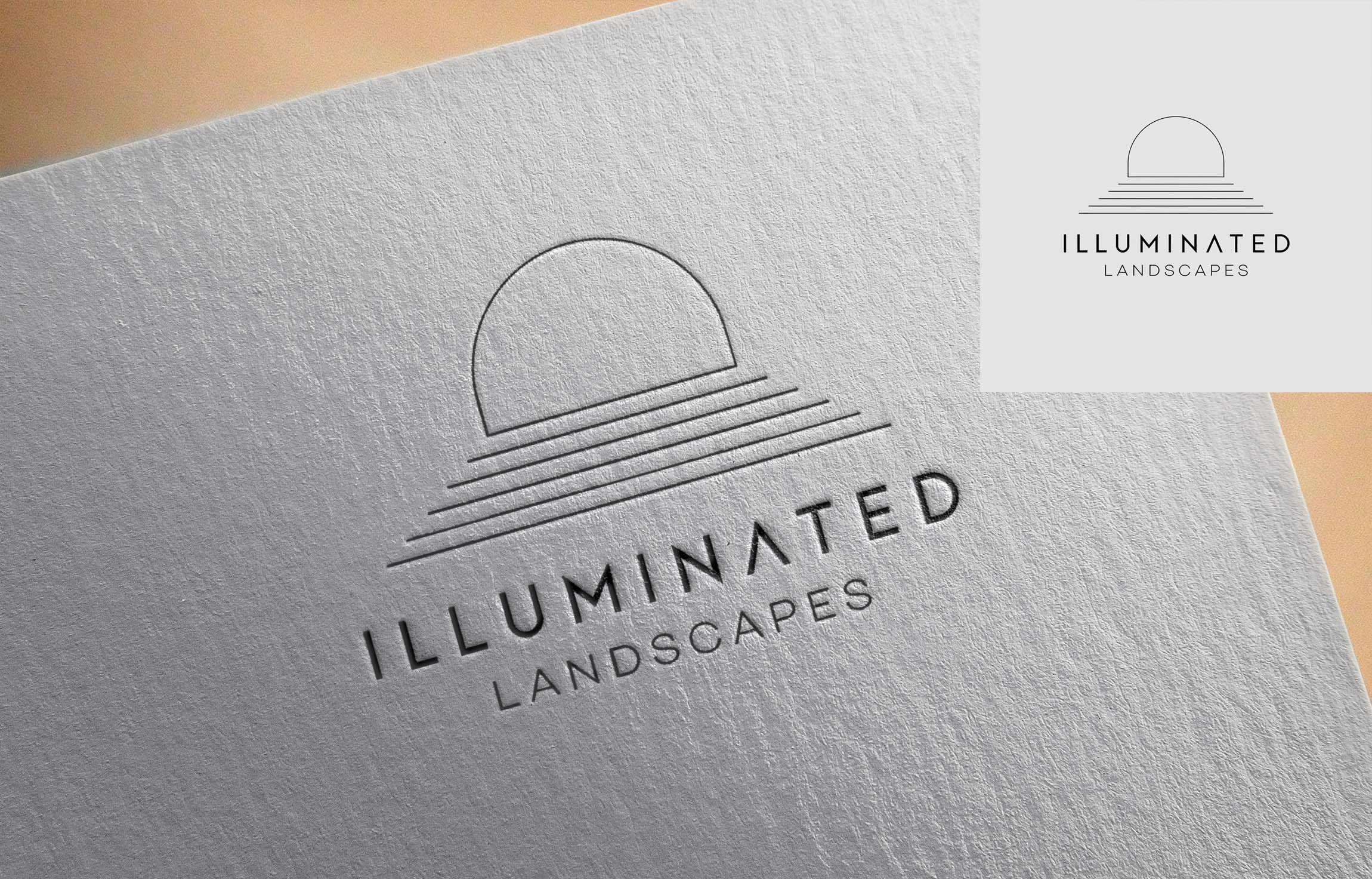Logo Design by Lumen Branding for Illuminated Landscapes Corp | Design #34578086