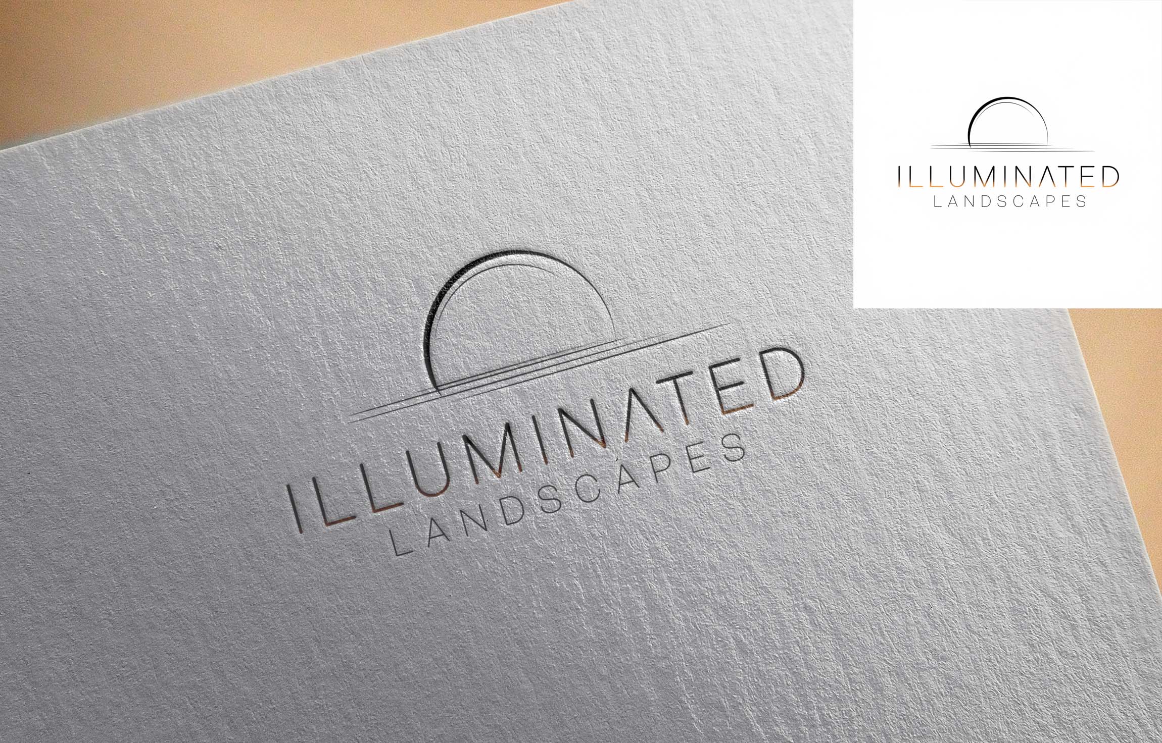 Logo Design by Lumen Branding for Illuminated Landscapes Corp | Design #34578087