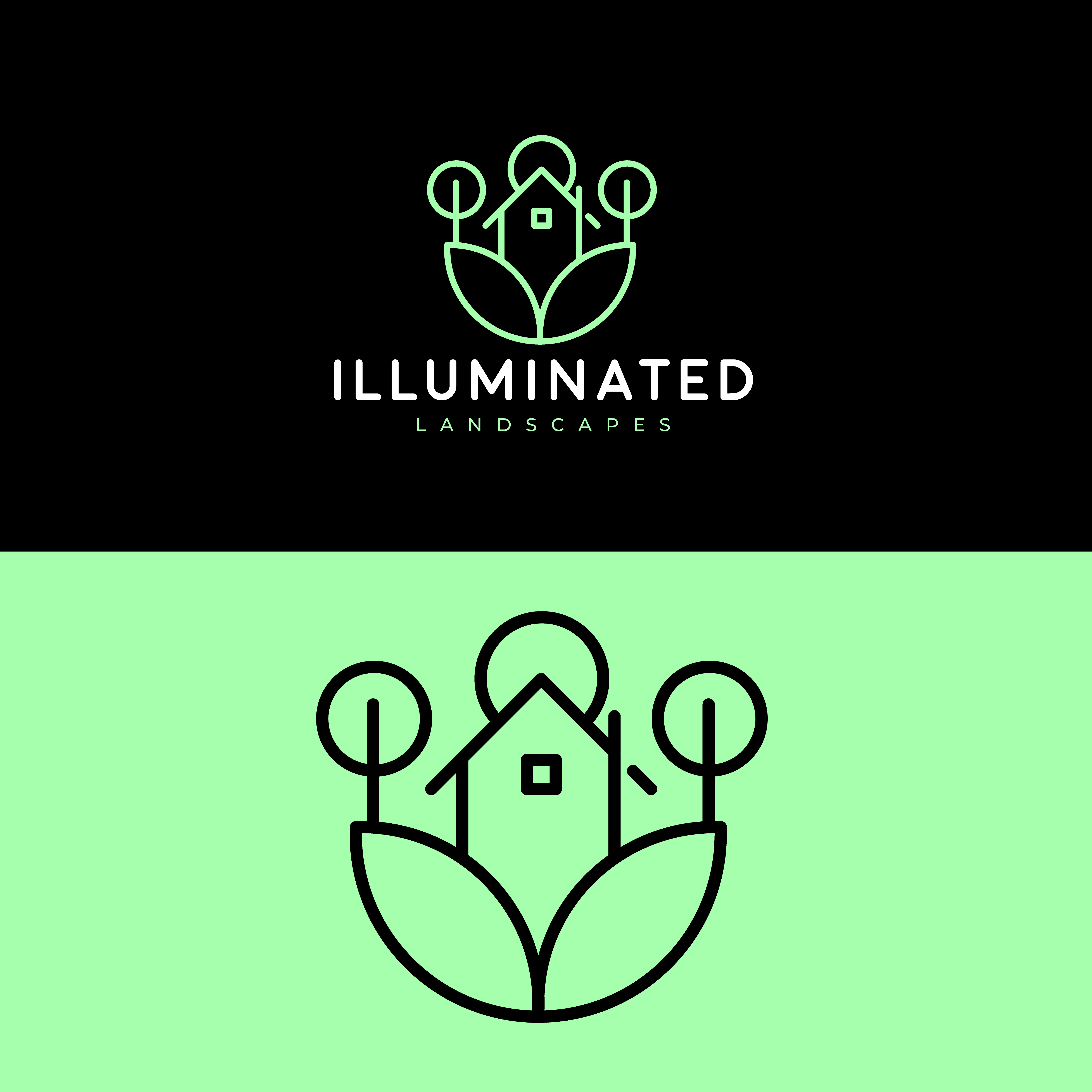 Logo Design by UMA 7 for Illuminated Landscapes Corp | Design #34559260