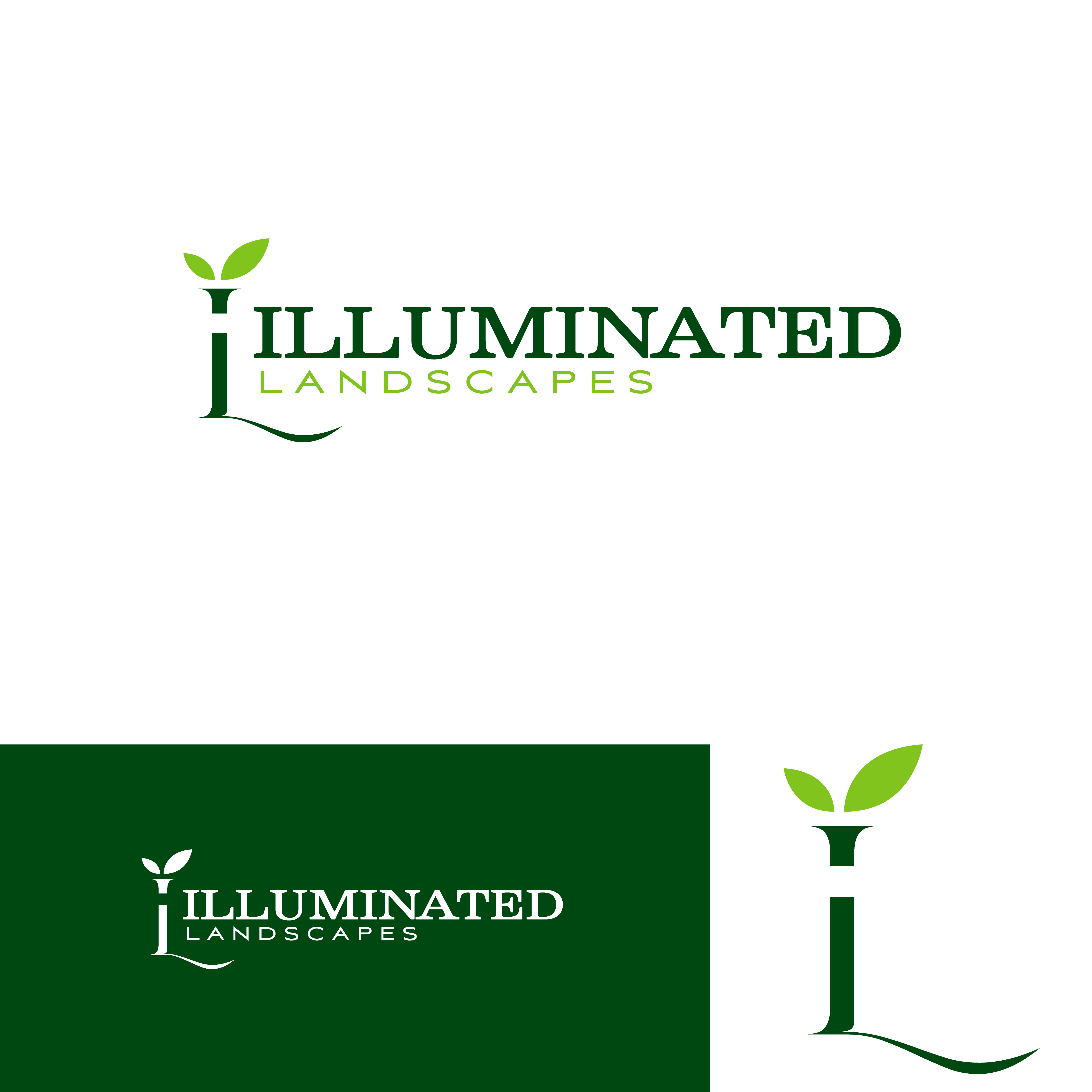 Logo Design by UMA 7 for Illuminated Landscapes Corp | Design #34559262