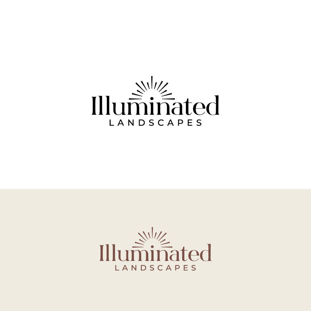 Logo Design by Daisy Graphics for Illuminated Landscapes Corp | Design #34543763