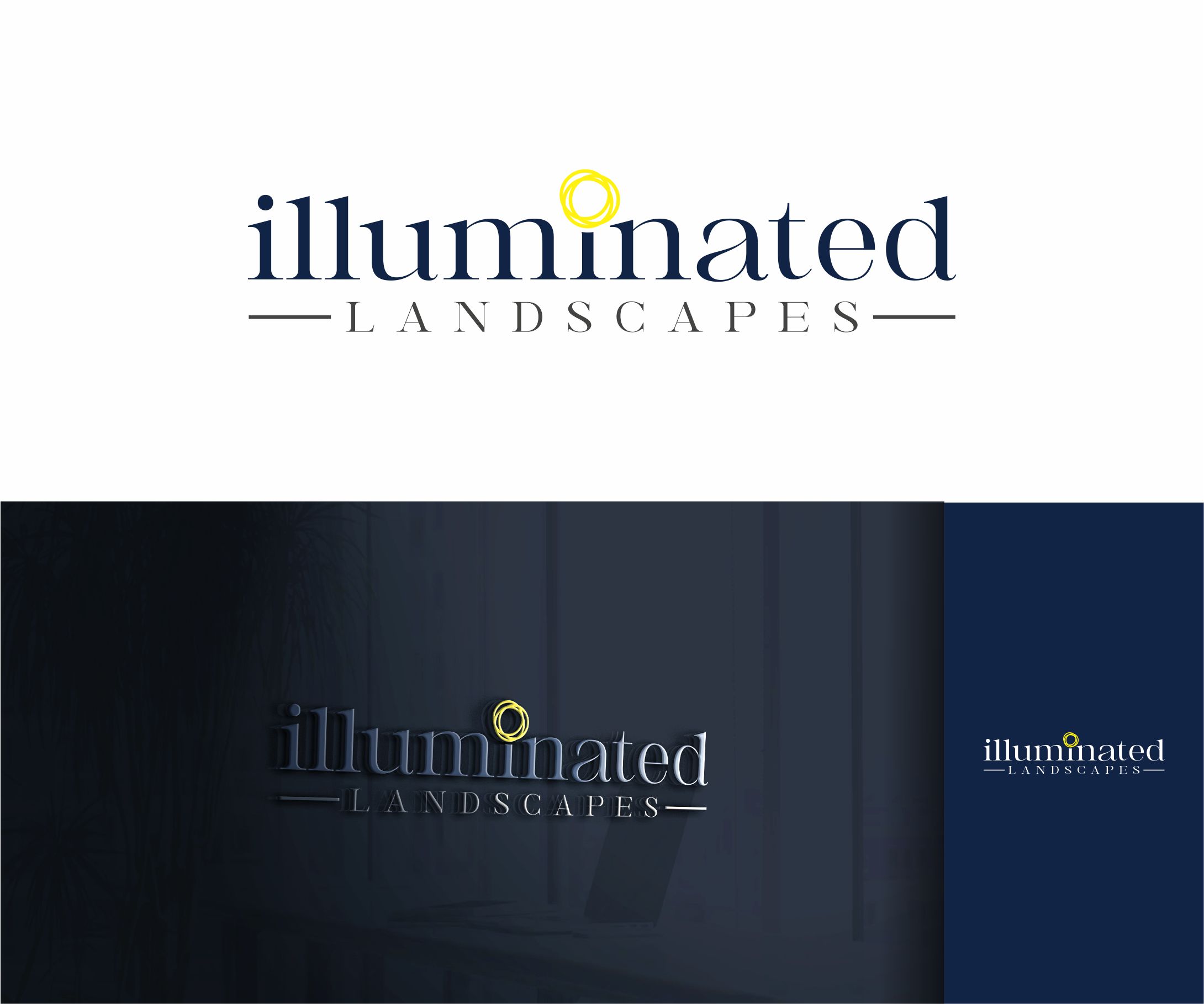 Diseño de Logo por alkaline para Illuminated Landscapes Corp | Diseño #34540981